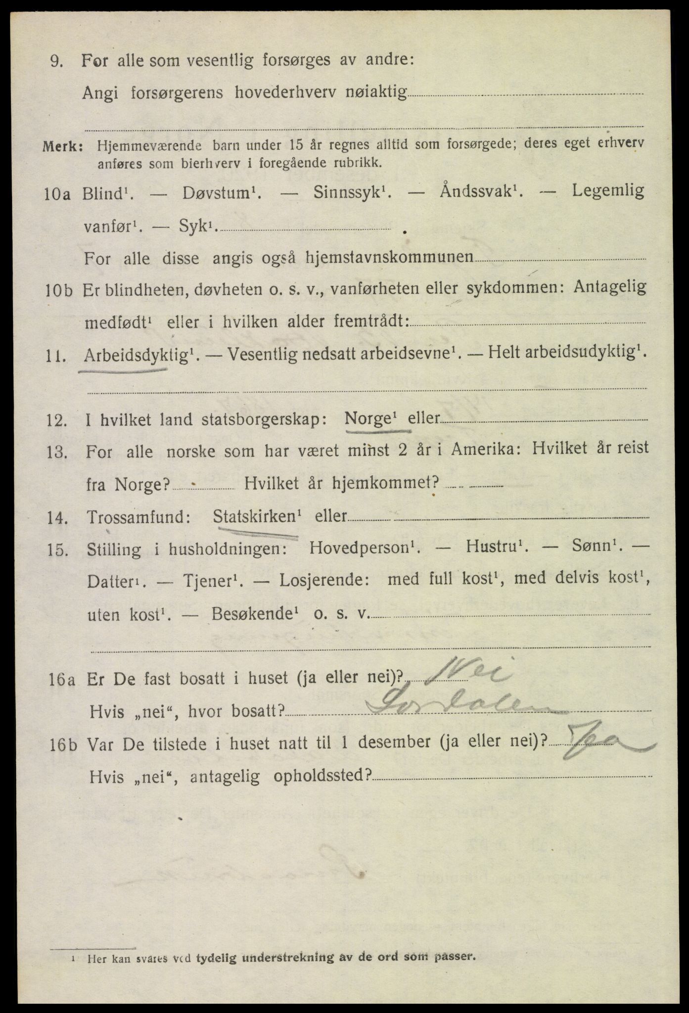 SAH, Folketelling 1920 for 0428 Trysil herred, 1920, s. 6208