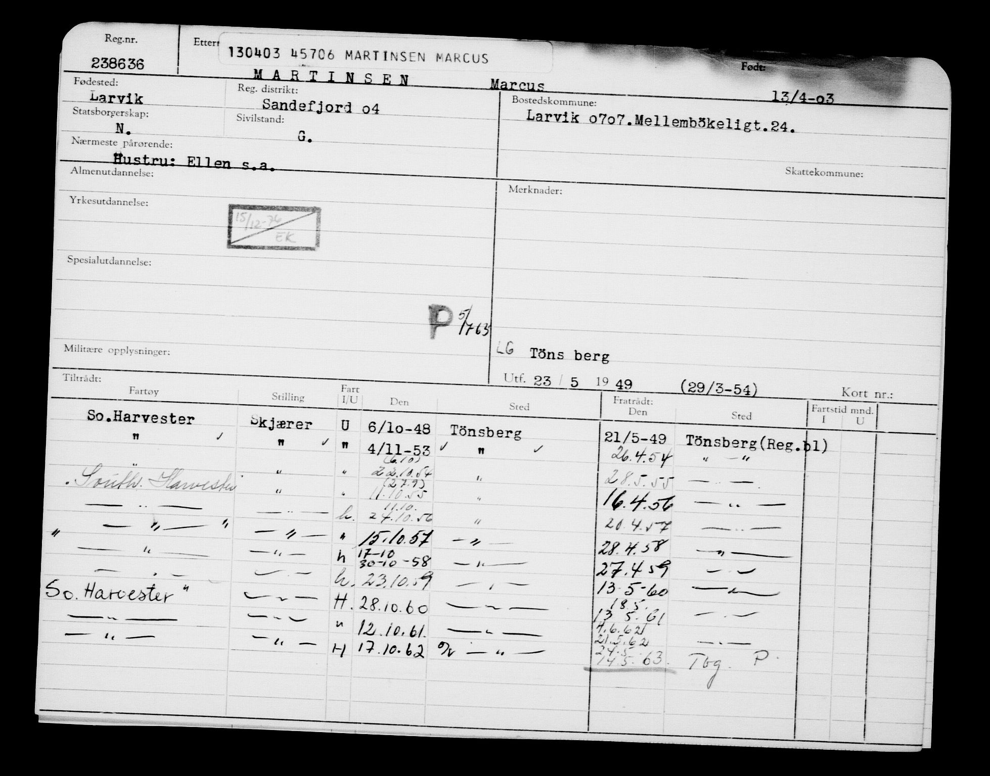 Direktoratet for sjømenn, AV/RA-S-3545/G/Gb/L0048: Hovedkort, 1903, s. 656