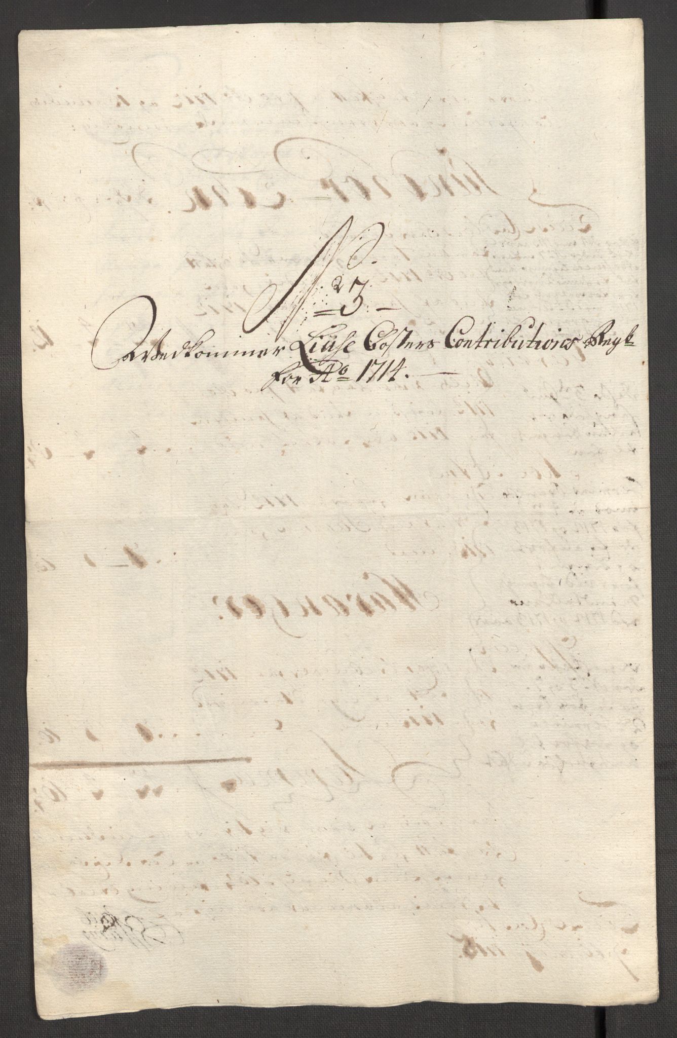 Rentekammeret inntil 1814, Reviderte regnskaper, Fogderegnskap, RA/EA-4092/R50/L3160: Fogderegnskap Lyse kloster, 1710-1719, s. 300