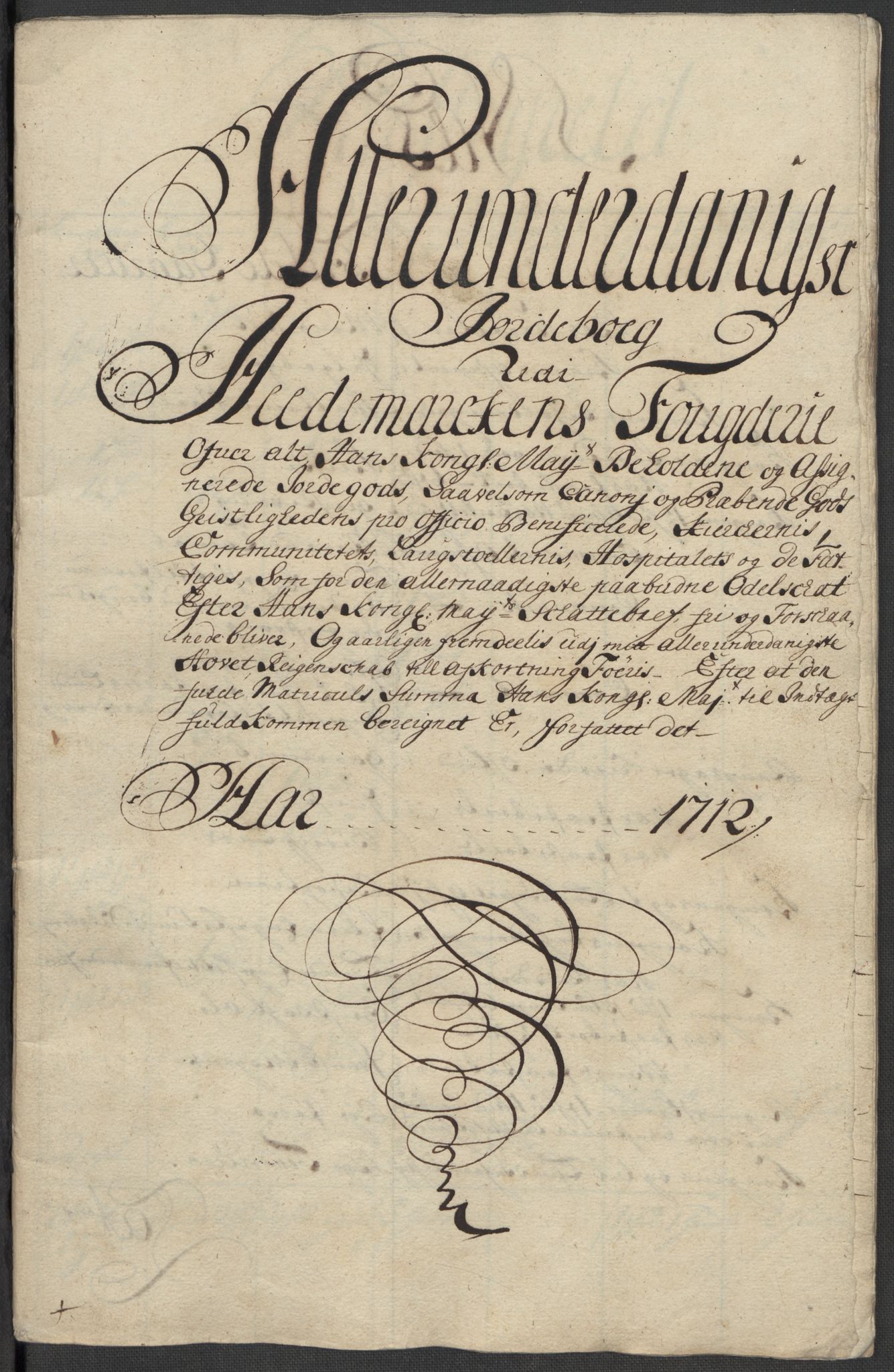 Rentekammeret inntil 1814, Reviderte regnskaper, Fogderegnskap, AV/RA-EA-4092/R16/L1049: Fogderegnskap Hedmark, 1712, s. 279