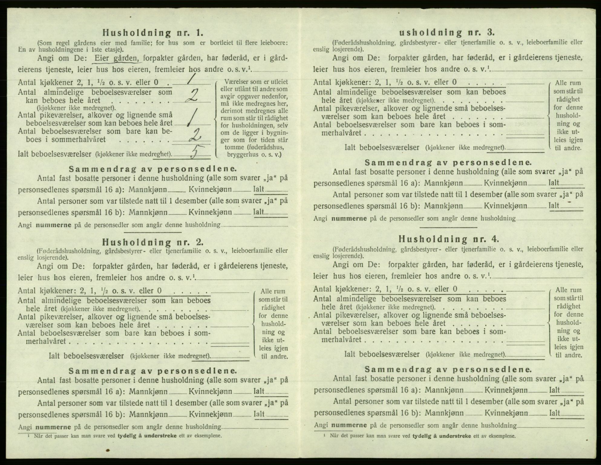 SAB, Folketelling 1920 for 1249 Fana herred, 1920, s. 3167