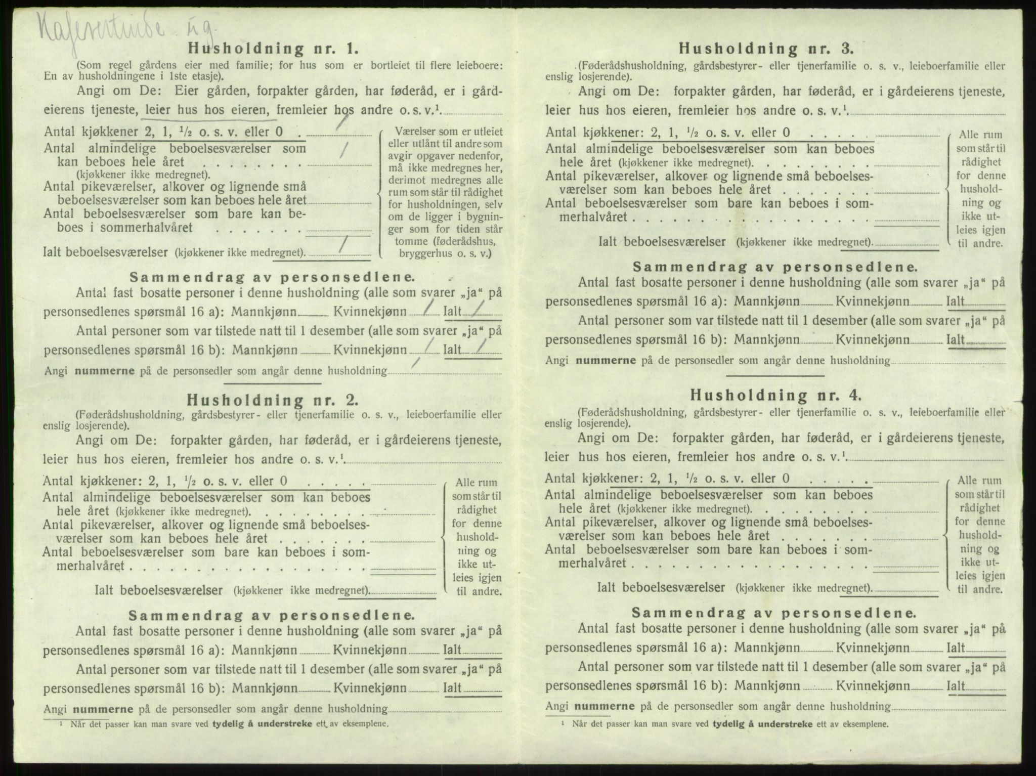 SAB, Folketelling 1920 for 1416 Kyrkjebø herred, 1920, s. 670