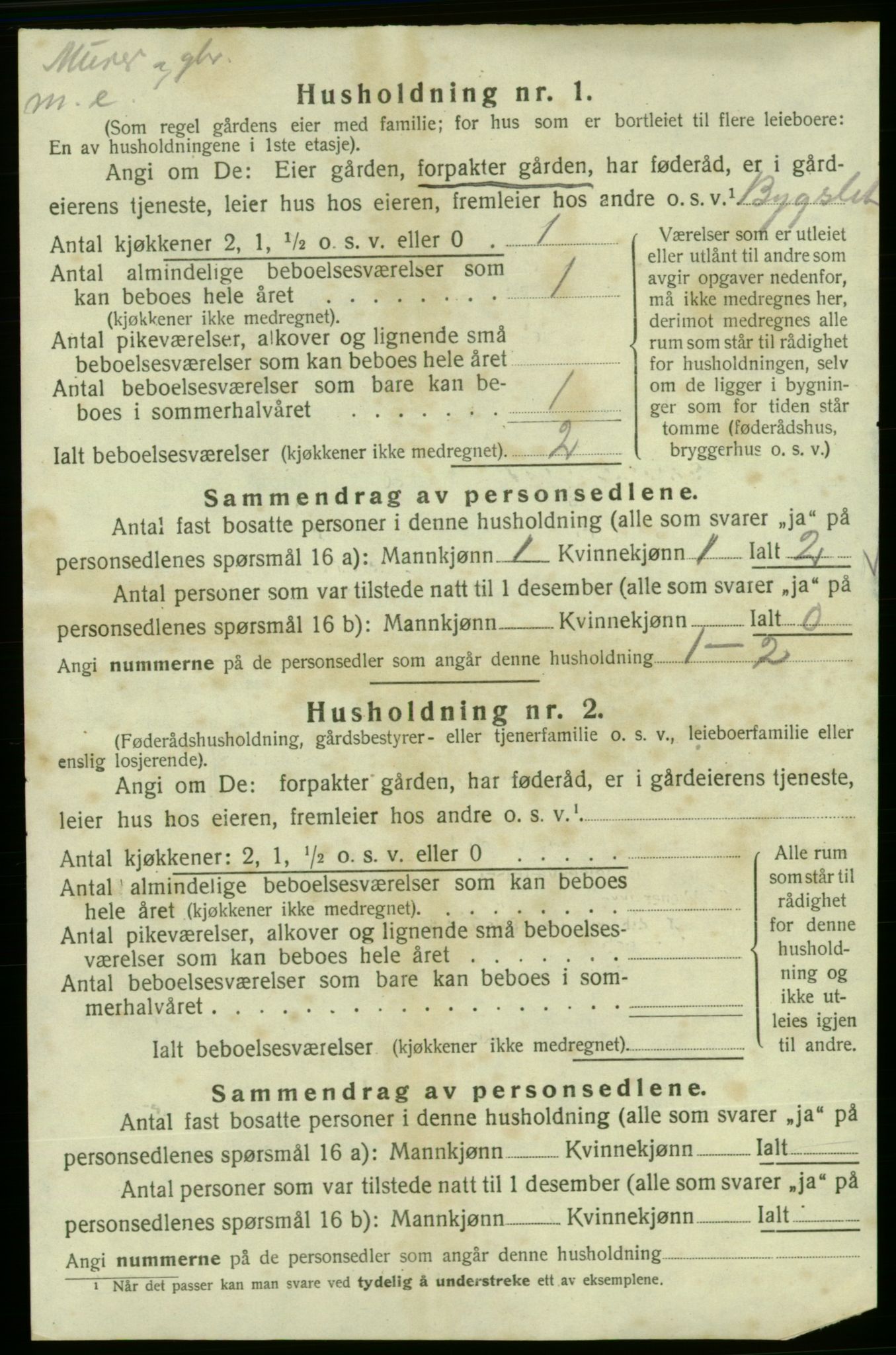 SAB, Folketelling 1920 for 1212 Skånevik herred, 1920, s. 2272