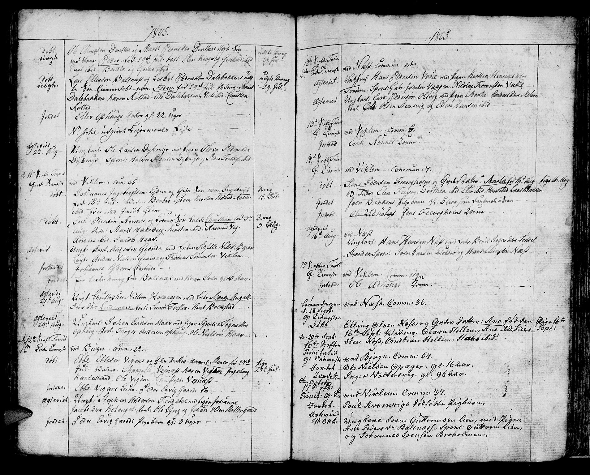 Ministerialprotokoller, klokkerbøker og fødselsregistre - Sør-Trøndelag, AV/SAT-A-1456/659/L0733: Ministerialbok nr. 659A03, 1767-1818