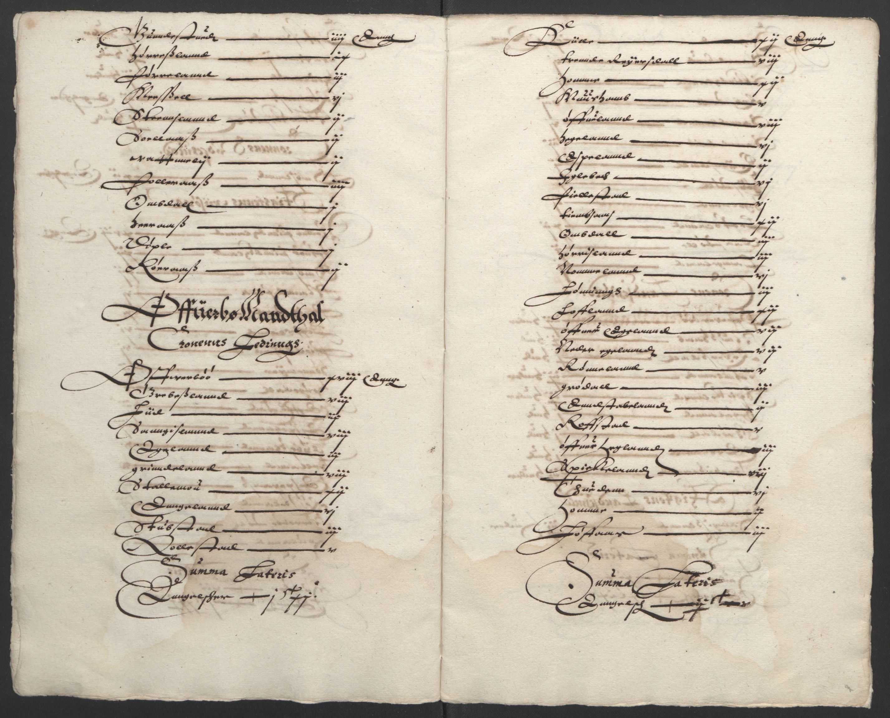 Stattholderembetet 1572-1771, RA/EA-2870/Ek/L0002/0002: Jordebøker til utlikning av garnisonsskatt 1624-1626: / Jordebøker for Agdesiden len, 1624-1625, s. 44