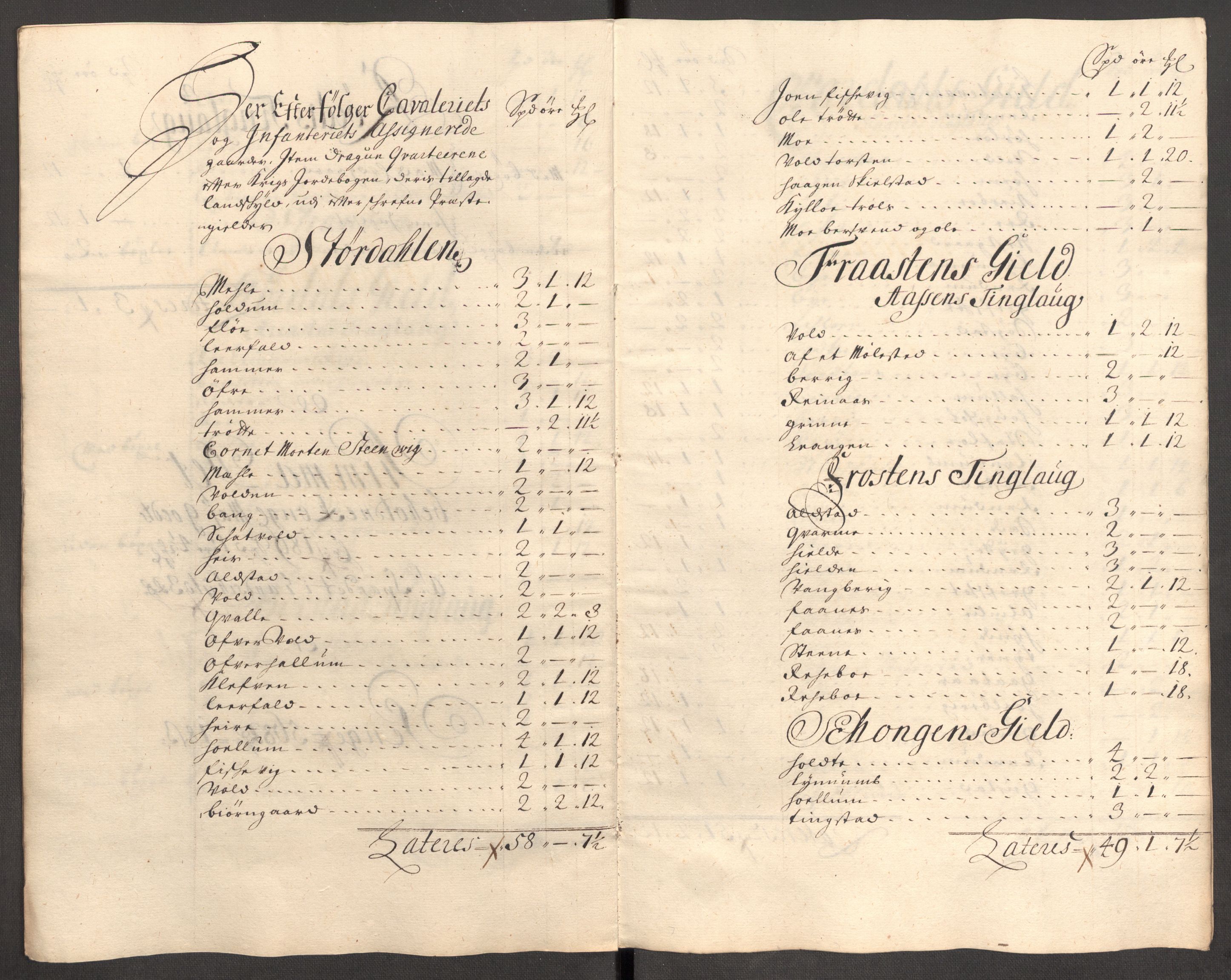 Rentekammeret inntil 1814, Reviderte regnskaper, Fogderegnskap, RA/EA-4092/R62/L4194: Fogderegnskap Stjørdal og Verdal, 1703, s. 112