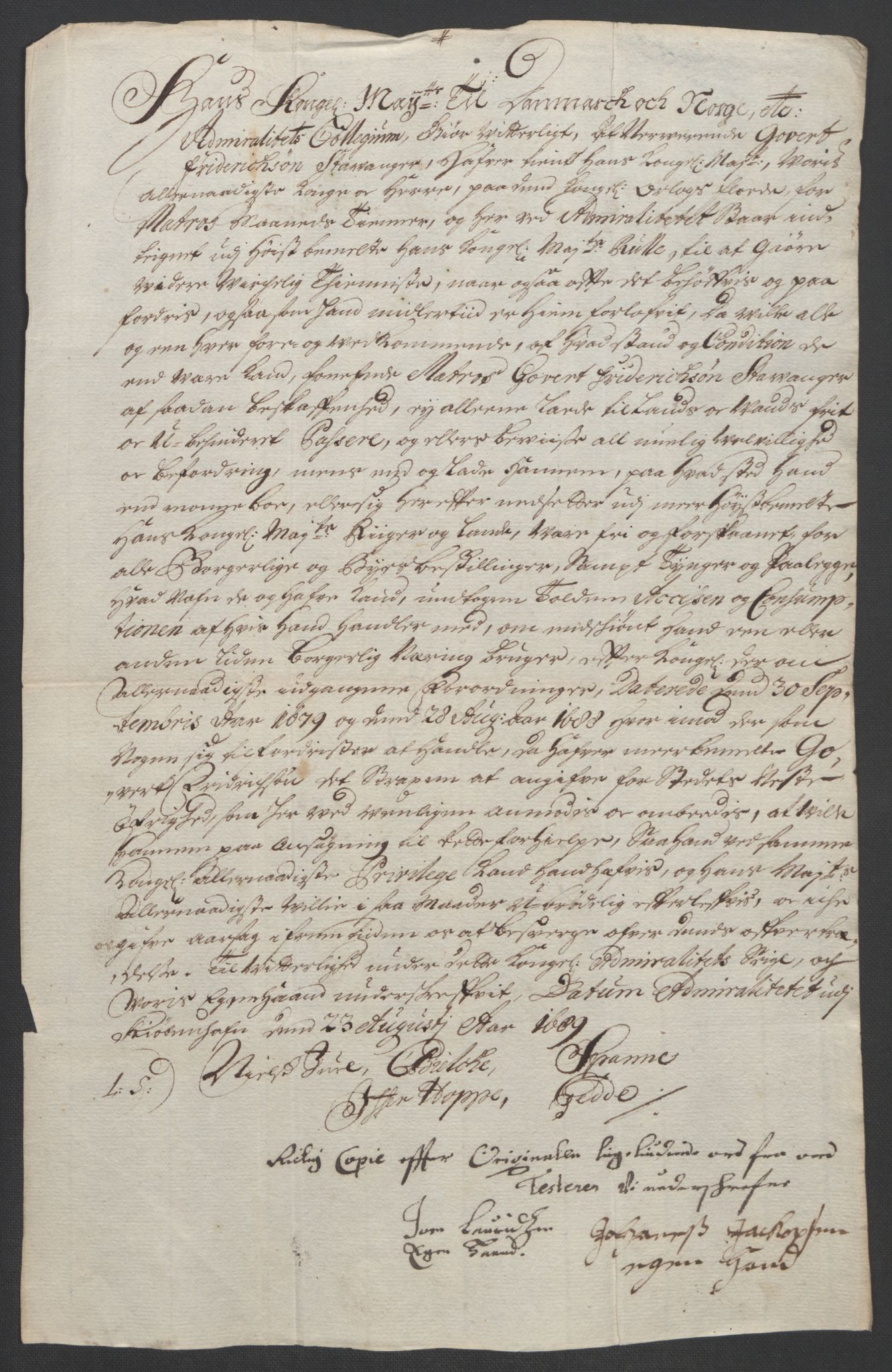 Rentekammeret inntil 1814, Reviderte regnskaper, Fogderegnskap, AV/RA-EA-4092/R47/L2856: Fogderegnskap Ryfylke, 1689-1693, s. 311