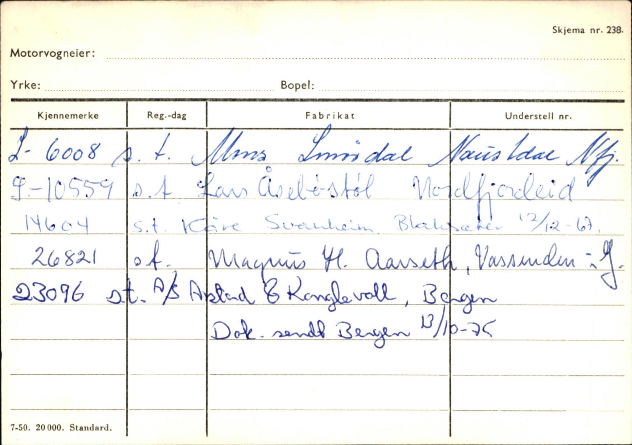 Statens vegvesen, Sogn og Fjordane vegkontor, AV/SAB-A-5301/4/F/L0129: Eigarregistrer Eid A-S, 1945-1975, s. 1436