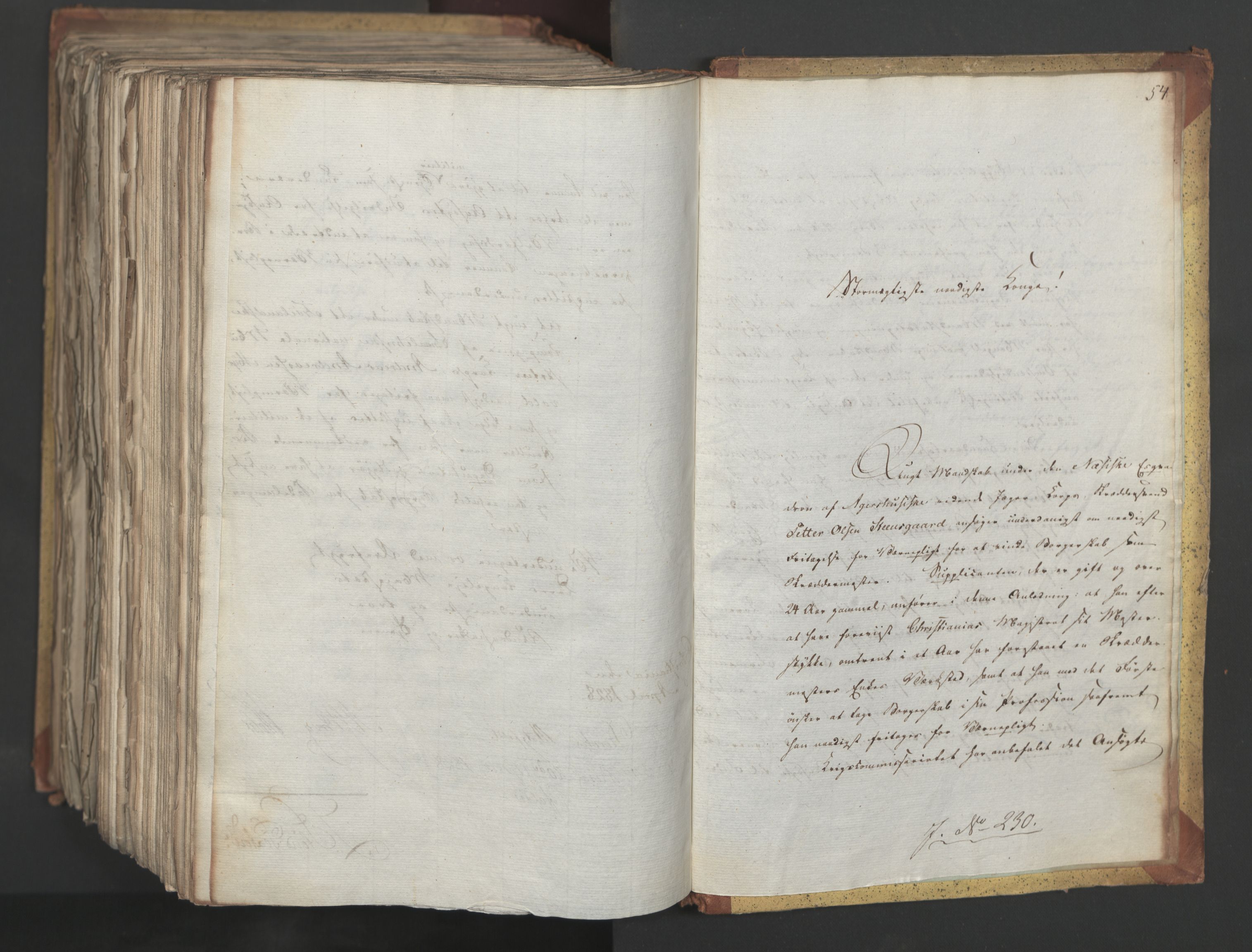 Statsrådsavdelingen i Stockholm, AV/RA-S-1003/D/Da/L0054: Regjeringsinnstillinger nr. 1-230, 1828, s. 779