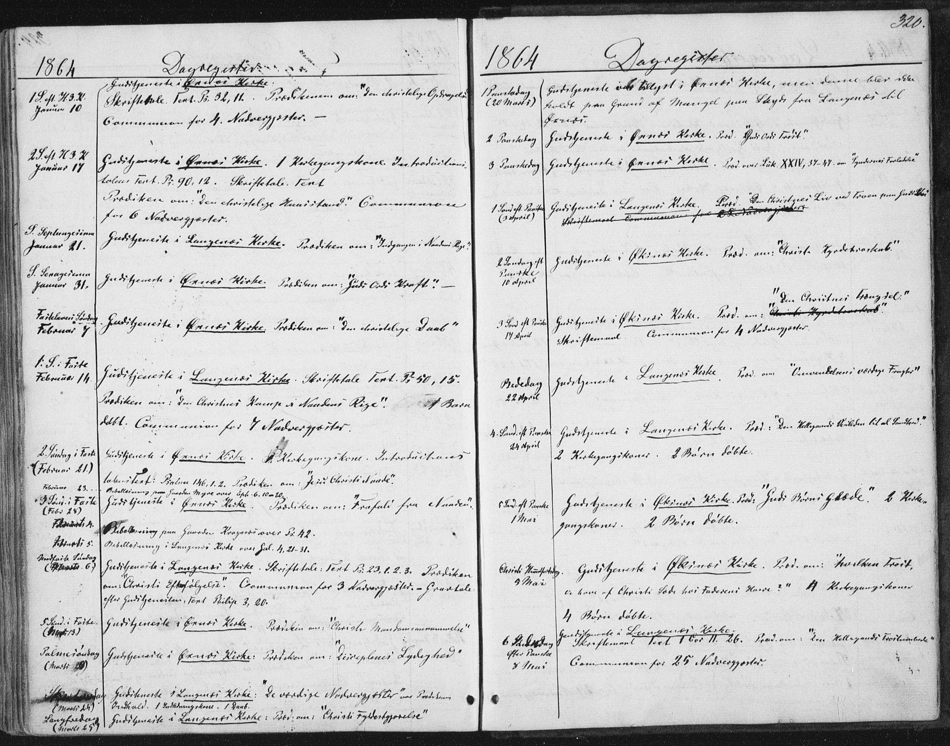 Ministerialprotokoller, klokkerbøker og fødselsregistre - Nordland, AV/SAT-A-1459/893/L1333: Ministerialbok nr. 893A06, 1858-1866, s. 320