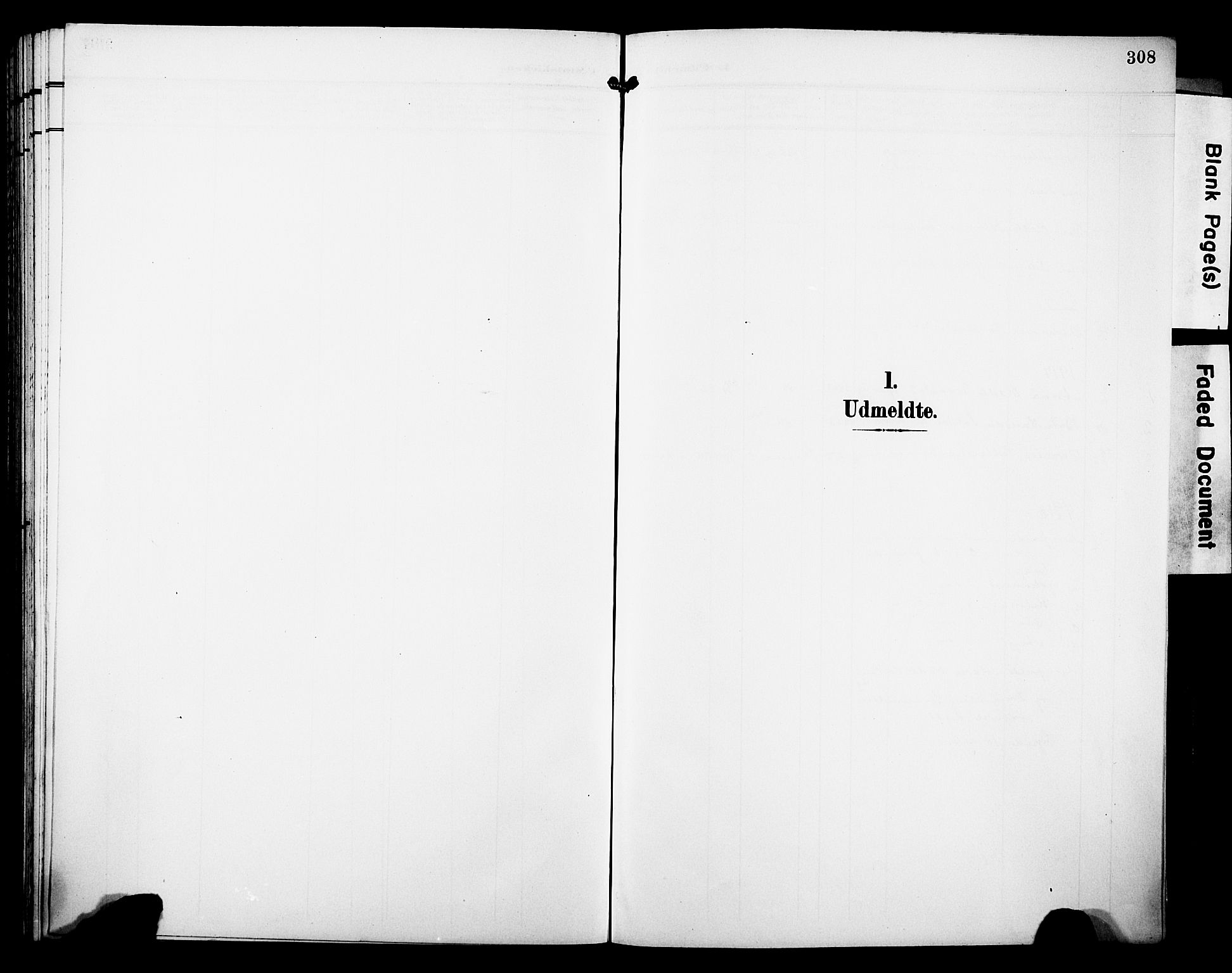 Kvam sokneprestembete, SAB/A-76201/H/Hab: Klokkerbok nr. C 4, 1906-1931, s. 308