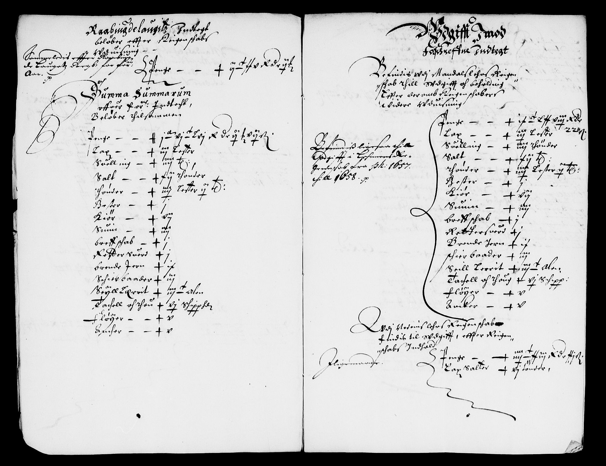 Rentekammeret inntil 1814, Reviderte regnskaper, Lensregnskaper, AV/RA-EA-5023/R/Rb/Rbq/L0045: Nedenes len. Mandals len. Råbyggelag., 1654-1658