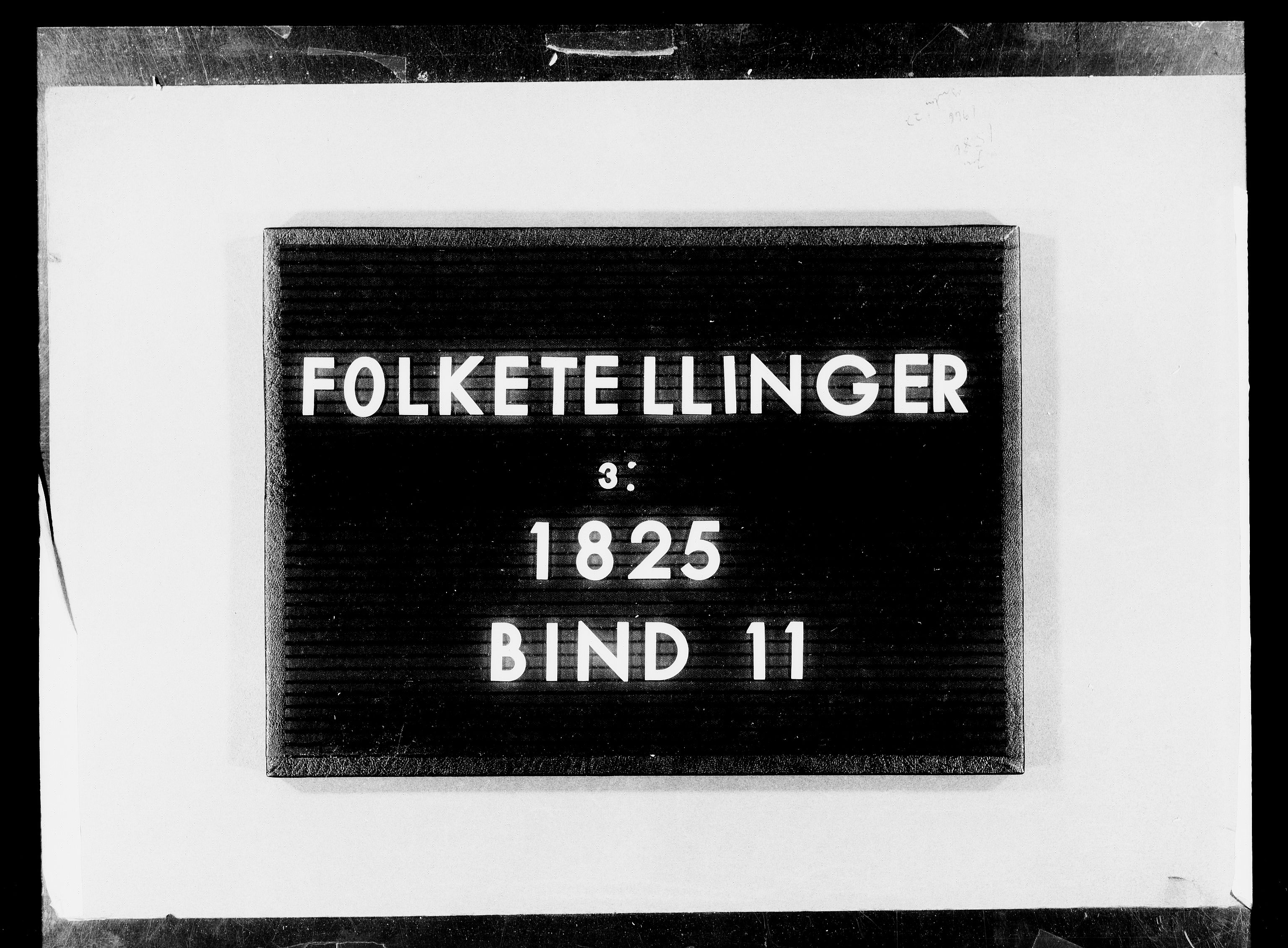 RA, Folketellingen 1825, bind 11: Lister og Mandal amt, 1825
