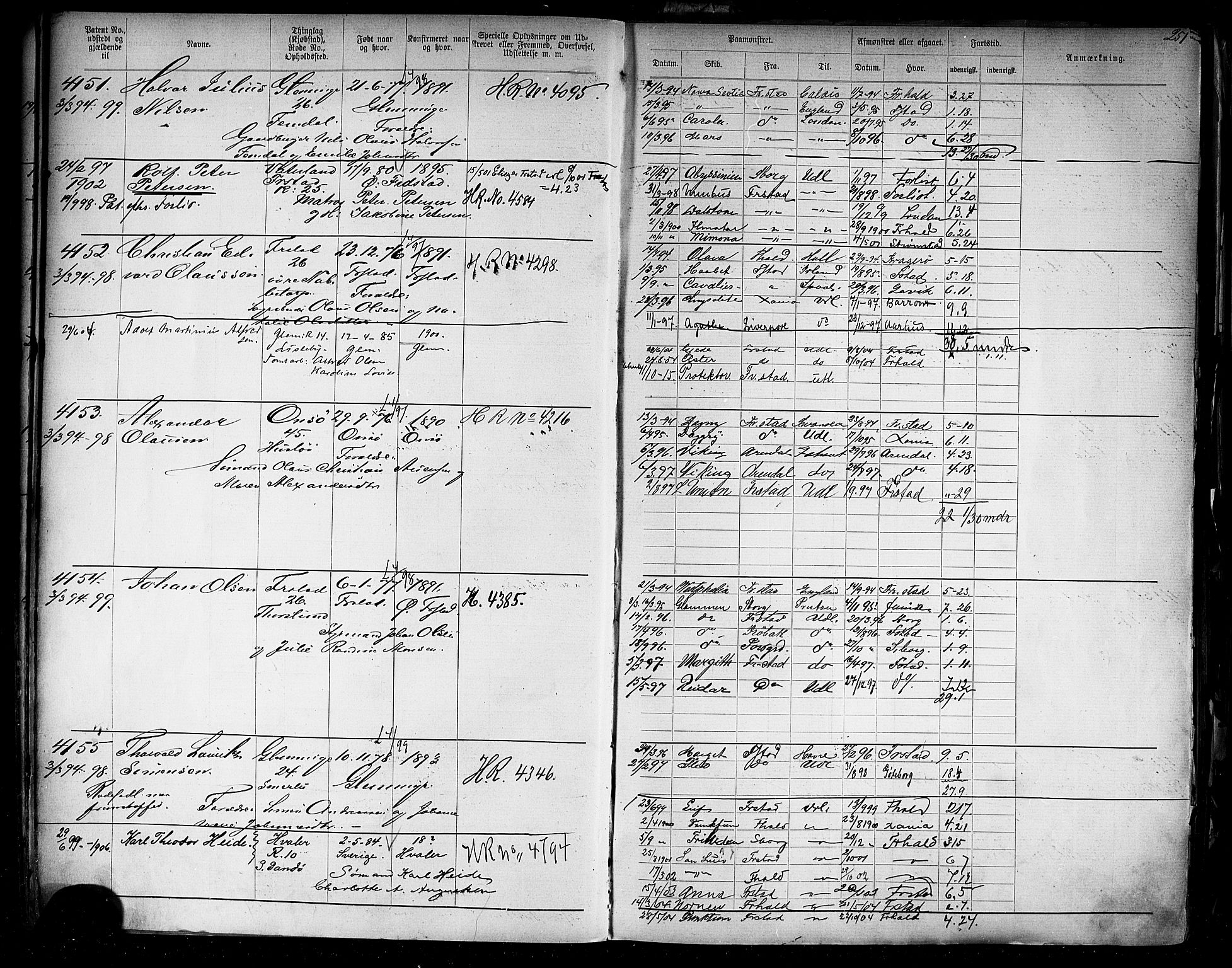 Fredrikstad mønstringskontor, AV/SAO-A-10569b/F/Fc/Fca/L0008: Annotasjonsrulle, 1898-1916, s. 33