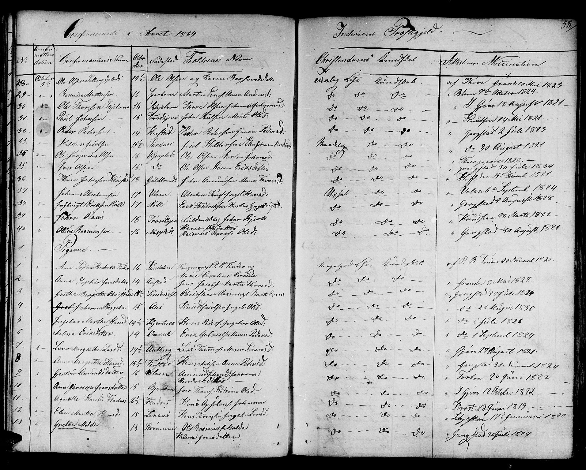Ministerialprotokoller, klokkerbøker og fødselsregistre - Nord-Trøndelag, SAT/A-1458/730/L0277: Ministerialbok nr. 730A06 /1, 1830-1839, s. 58