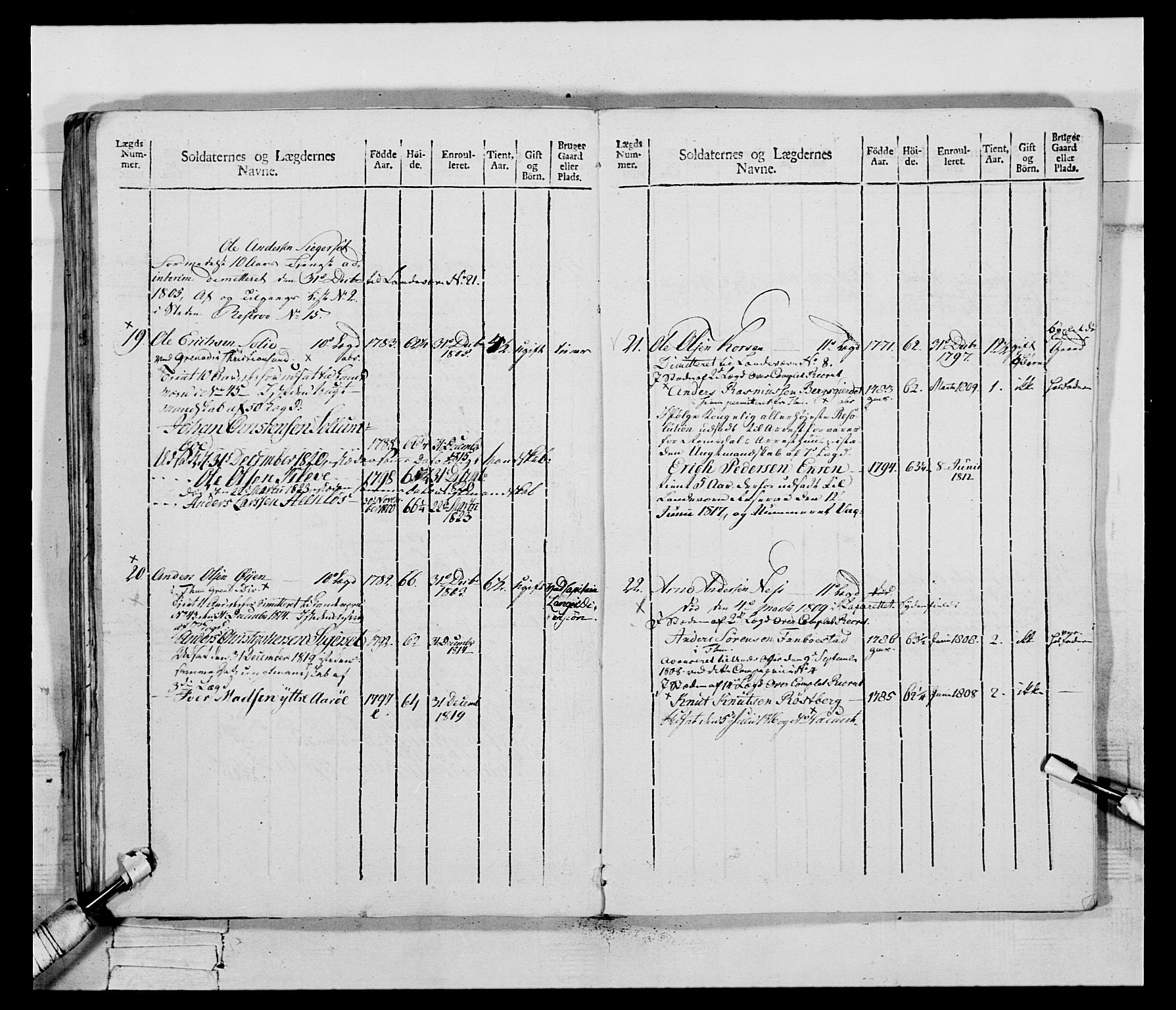 Generalitets- og kommissariatskollegiet, Det kongelige norske kommissariatskollegium, RA/EA-5420/E/Eh/L0083b: 2. Trondheimske nasjonale infanteriregiment, 1810, s. 61