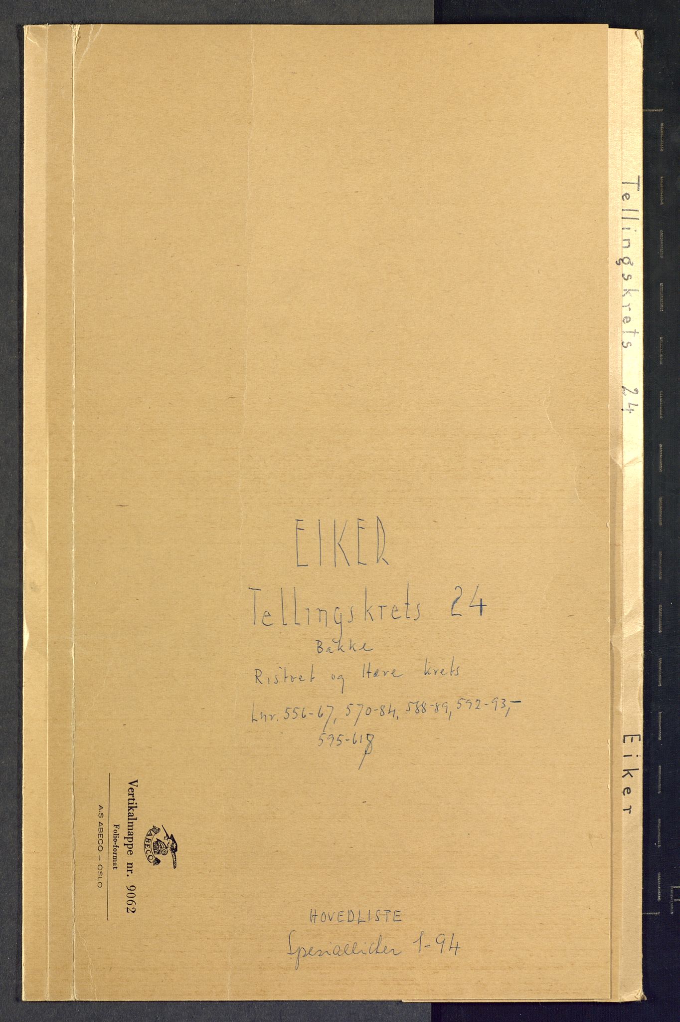SAKO, Folketelling 1875 for 0624P Eiker prestegjeld, 1875, s. 130