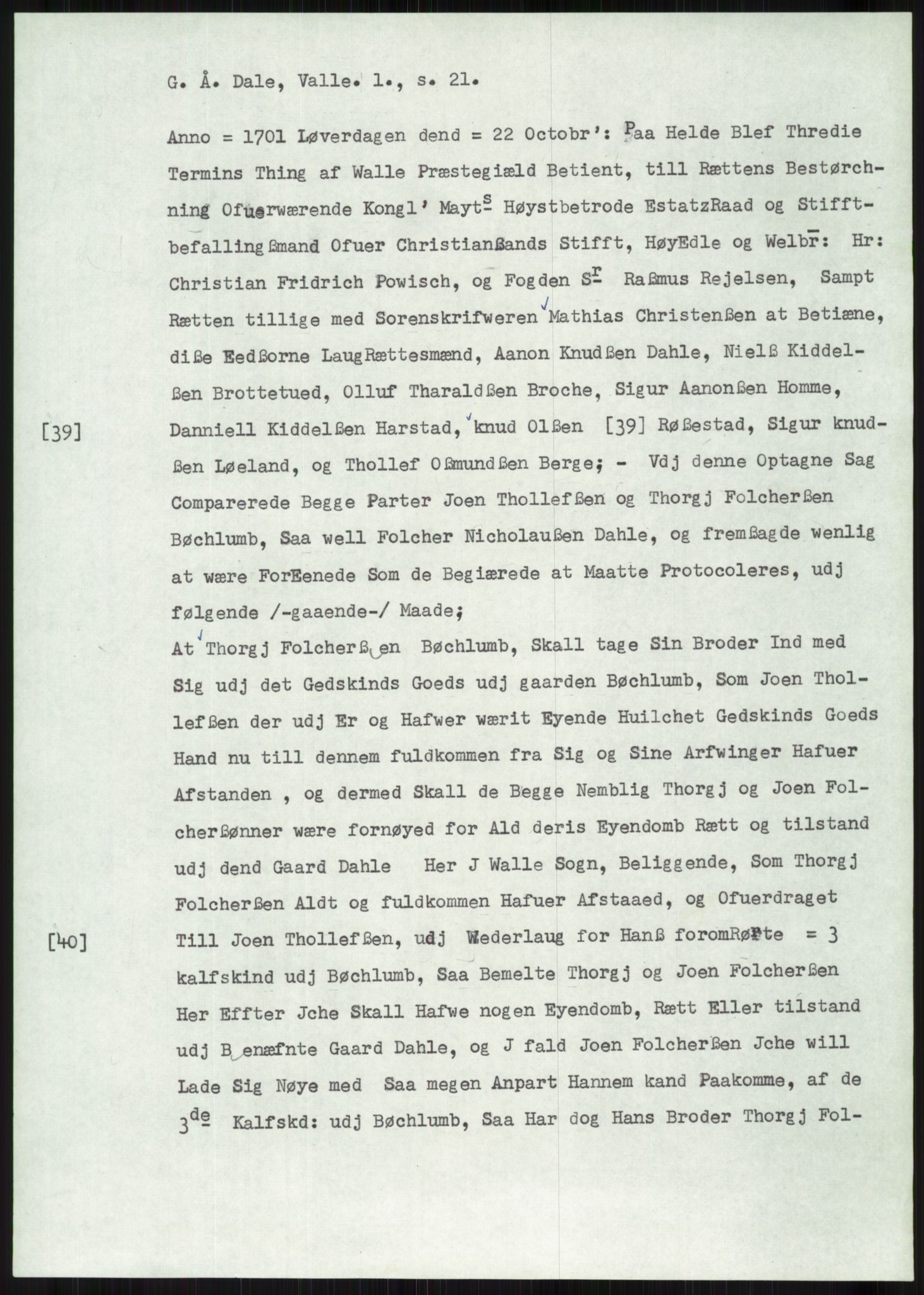 Samlinger til kildeutgivelse, Diplomavskriftsamlingen, AV/RA-EA-4053/H/Ha, s. 1615