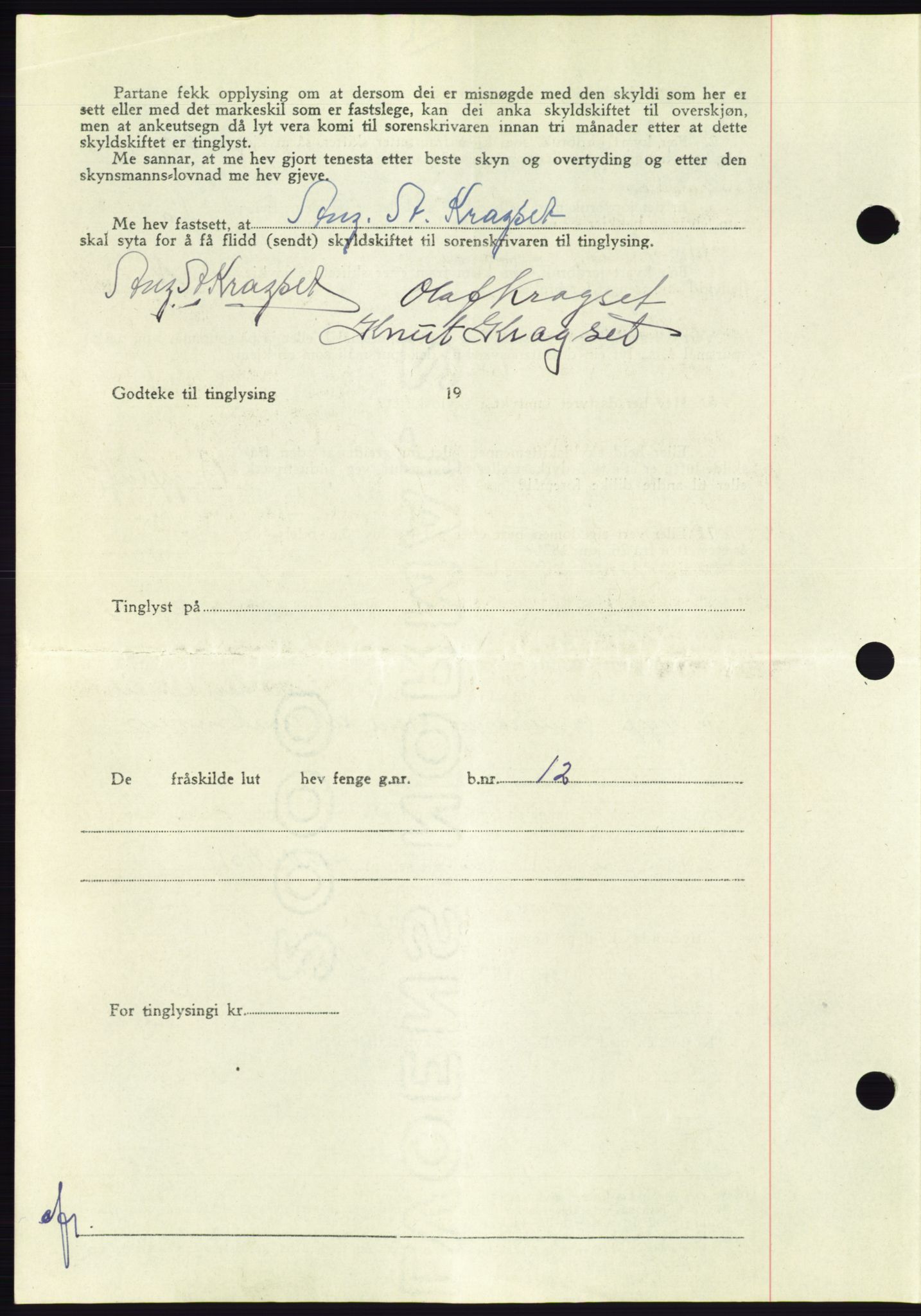 Søre Sunnmøre sorenskriveri, AV/SAT-A-4122/1/2/2C/L0095: Pantebok nr. 21A, 1953-1953, Dagboknr: 1196/1953