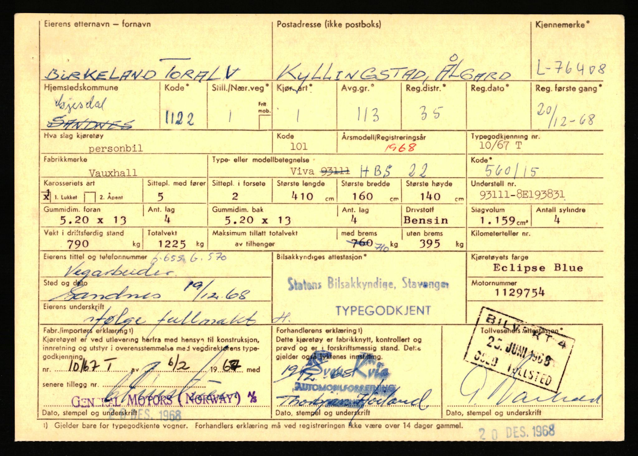 Stavanger trafikkstasjon, AV/SAST-A-101942/0/F/L0068: L-75000 - L-76799, 1930-1971, s. 1721