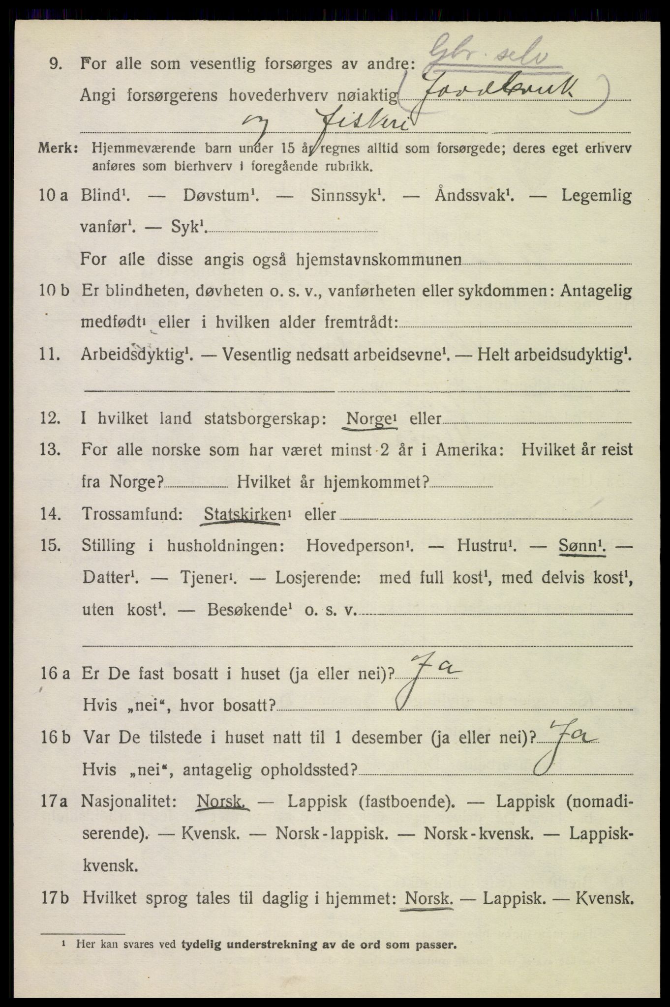 SAT, Folketelling 1920 for 1866 Hadsel herred, 1920, s. 7681