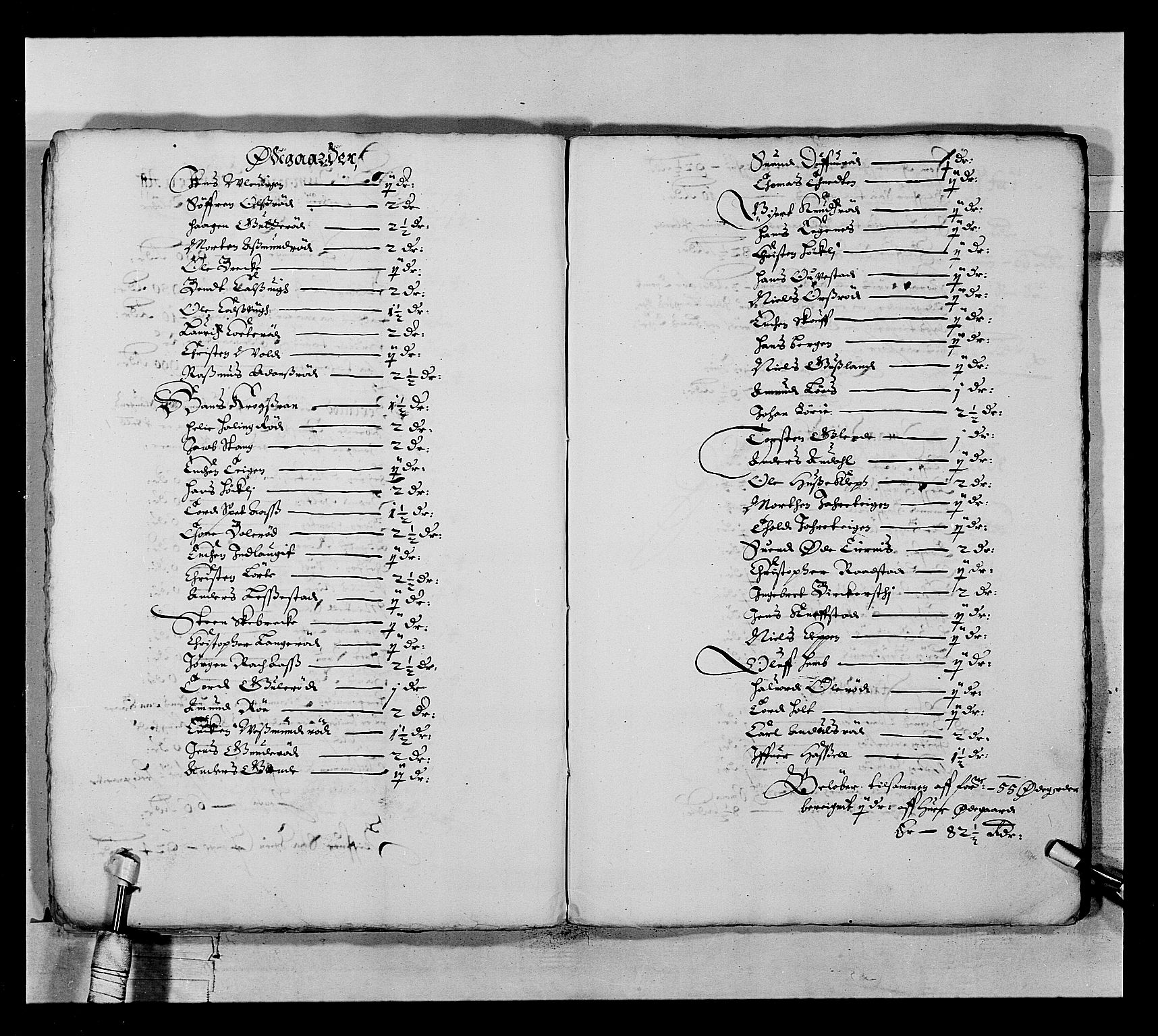 Stattholderembetet 1572-1771, RA/EA-2870/Ek/L0022/0004: Jordebøker 1633-1658: / Skattemanntall for Tønsberg len, 1647, s. 6