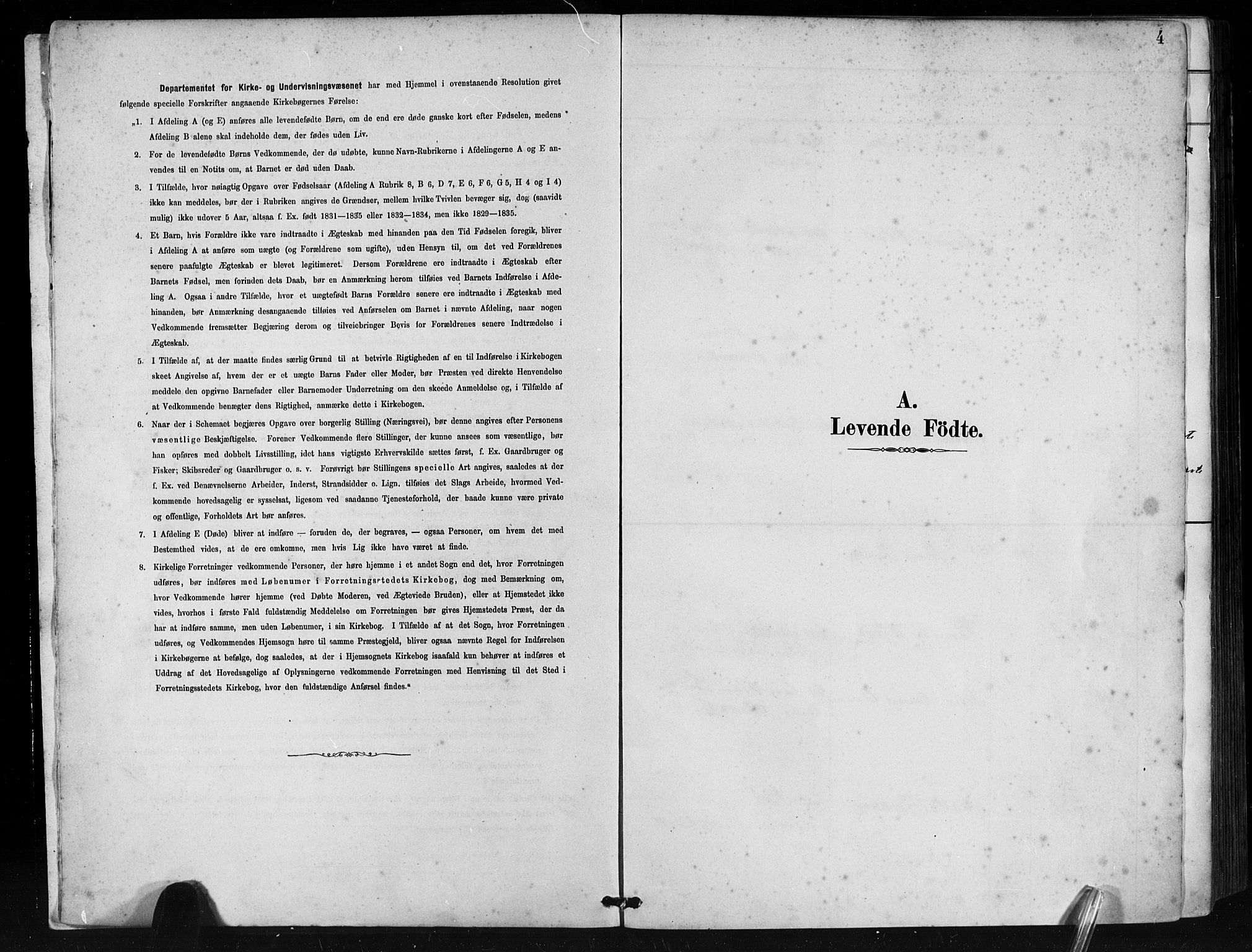 Ministerialprotokoller, klokkerbøker og fødselsregistre - Møre og Romsdal, AV/SAT-A-1454/501/L0008: Ministerialbok nr. 501A08, 1885-1901, s. 4