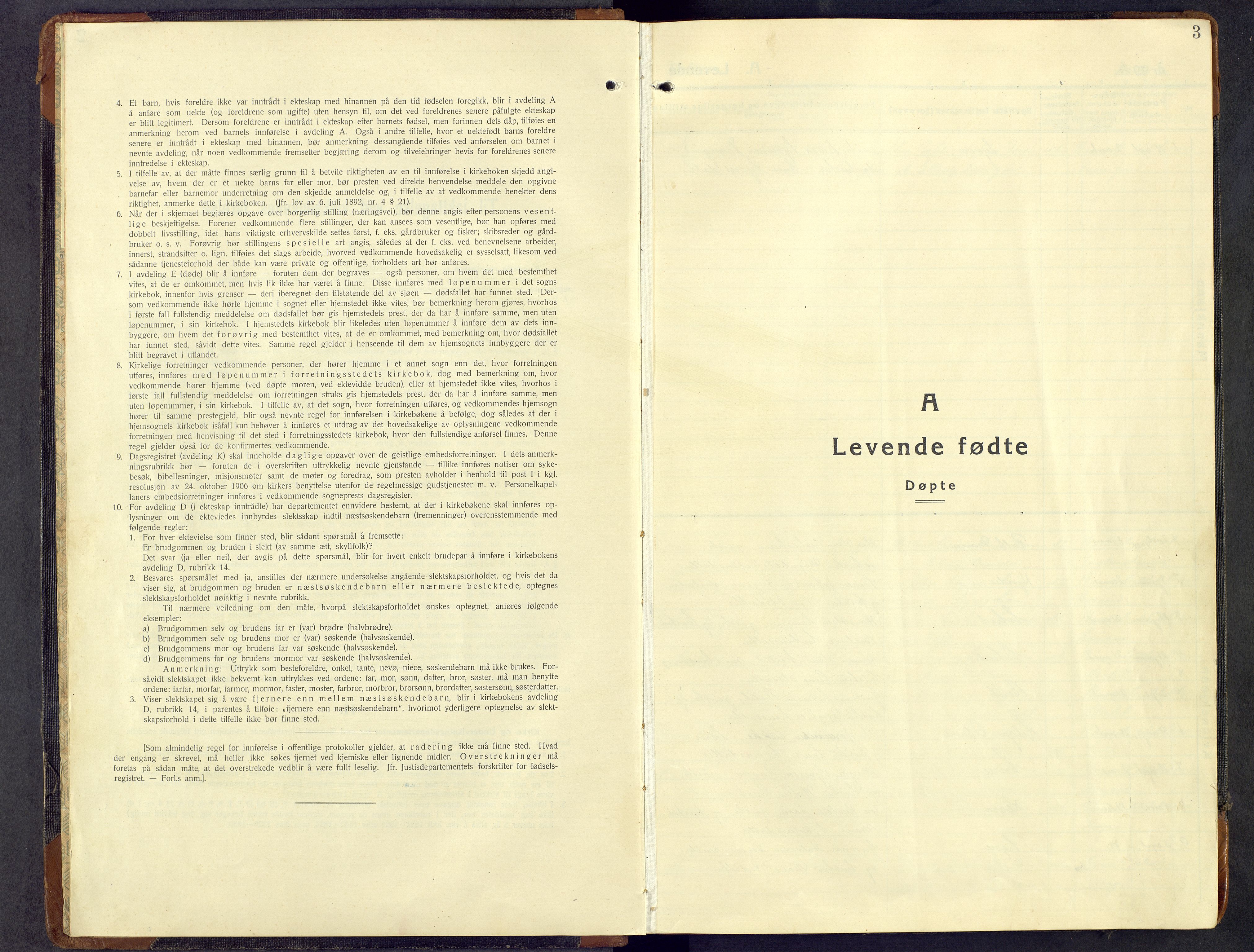 Sør-Aurdal prestekontor, SAH/PREST-128/H/Ha/Hab/L0013: Klokkerbok nr. 13, 1930-1972, s. 3