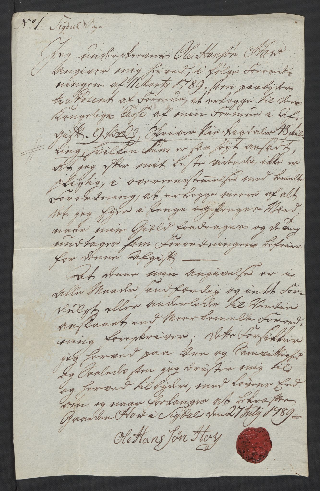 Rentekammeret inntil 1814, Reviderte regnskaper, Mindre regnskaper, RA/EA-4068/Rf/Rfe/L0005: Buskerud fogderi. Christiania, 1789, s. 288