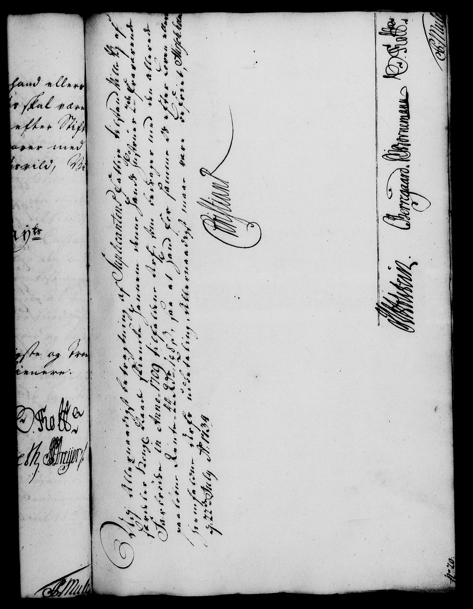 Rentekammeret, Kammerkanselliet, RA/EA-3111/G/Gf/Gfa/L0017: Norsk relasjons- og resolusjonsprotokoll (merket RK 52.17), 1734, s. 291