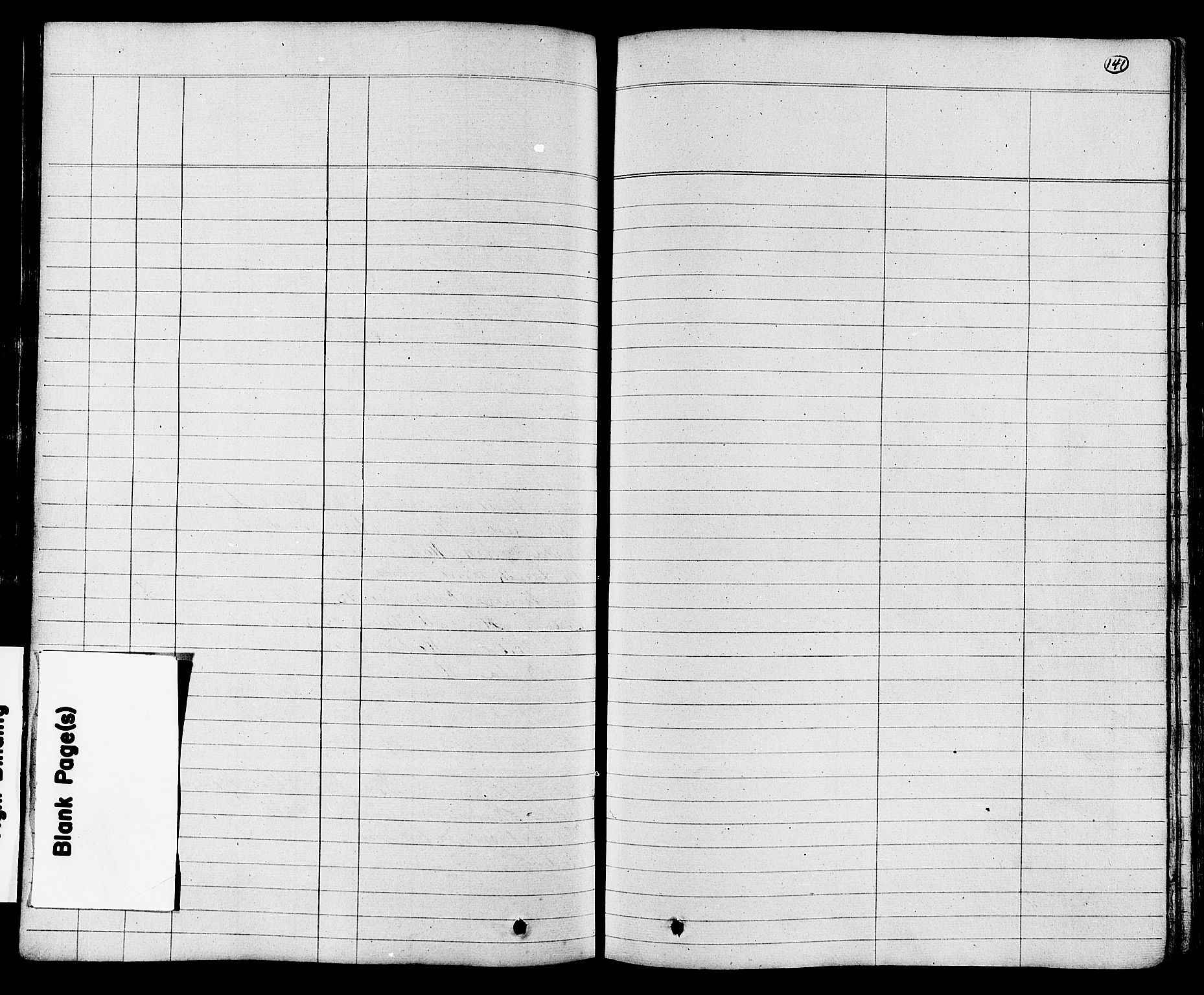 Stavern kirkebøker, AV/SAKO-A-318/G/Ga/L0002: Klokkerbok nr. 2, 1839-1909, s. 141