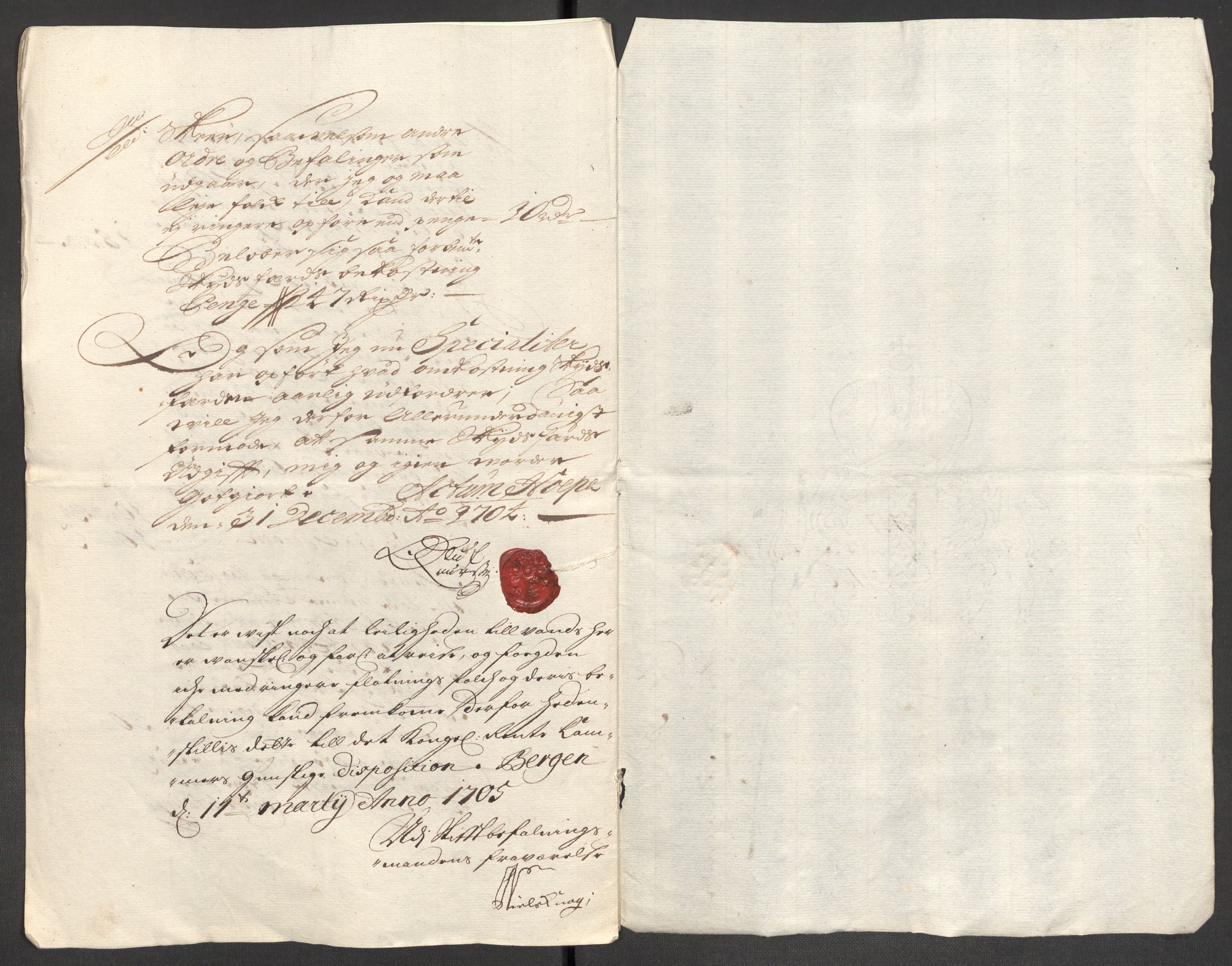 Rentekammeret inntil 1814, Reviderte regnskaper, Fogderegnskap, AV/RA-EA-4092/R48/L2982: Fogderegnskap Sunnhordland og Hardanger, 1704, s. 258