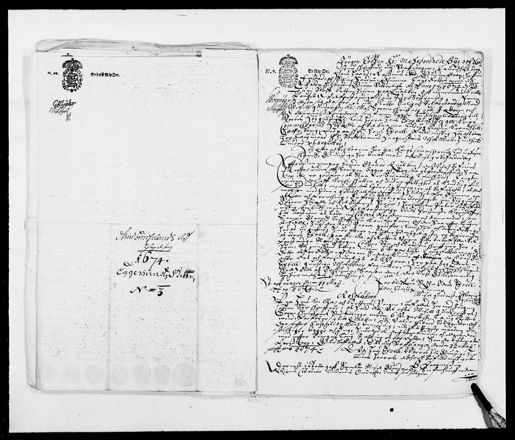 Rentekammeret inntil 1814, Reviderte regnskaper, Fogderegnskap, AV/RA-EA-4092/R46/L2714: Fogderegnskap Jæren og Dalane, 1673-1674, s. 433