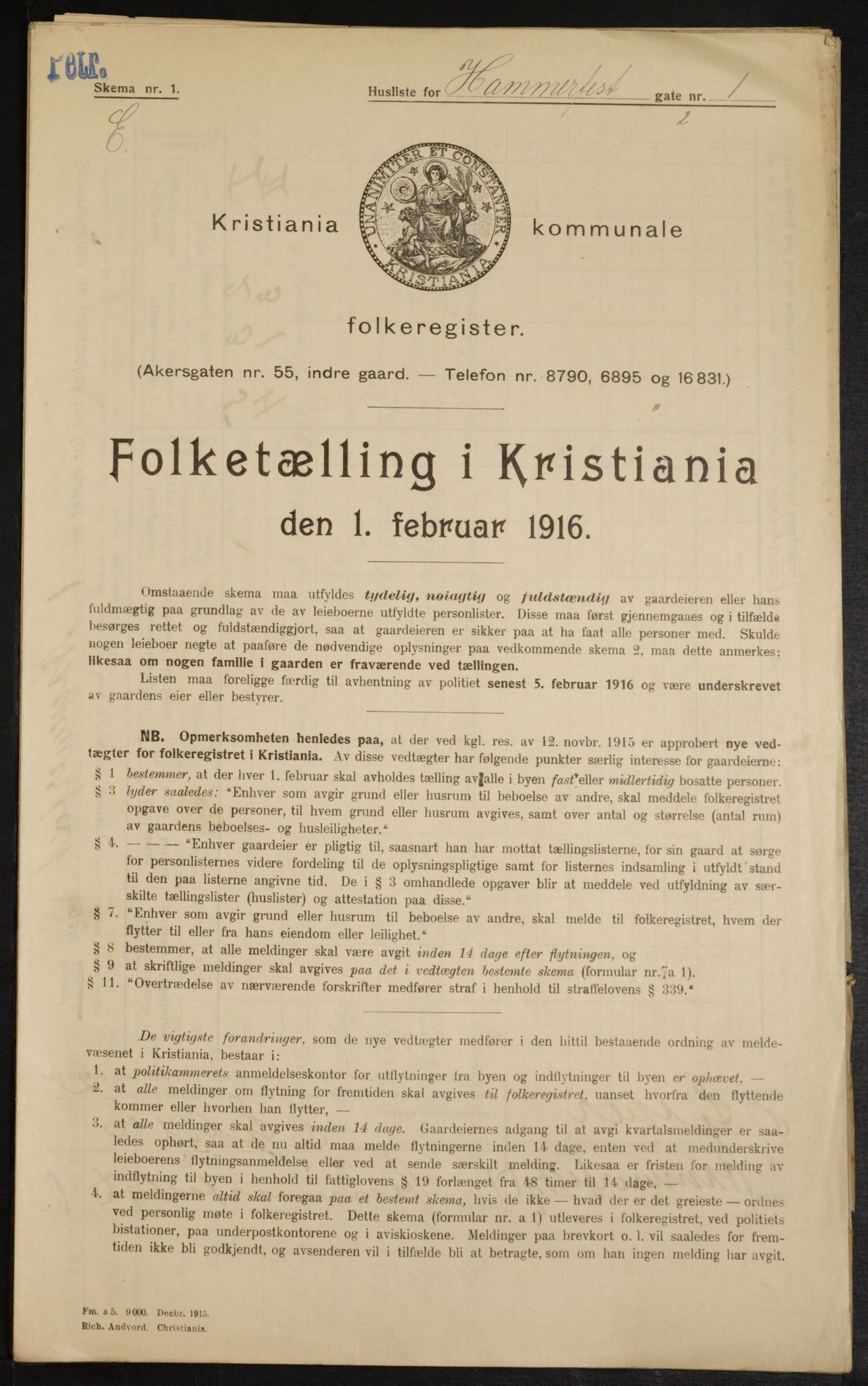 OBA, Kommunal folketelling 1.2.1916 for Kristiania, 1916, s. 34795