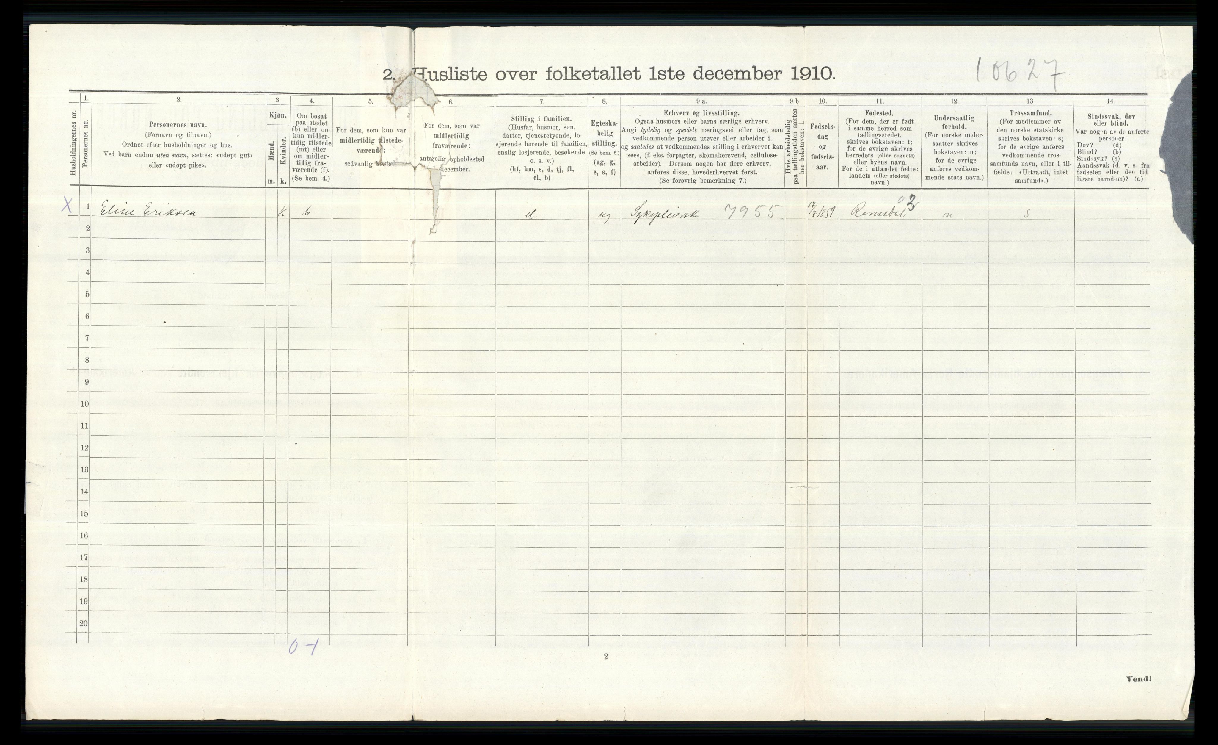 RA, Folketelling 1910 for 0414 Vang herred, 1910, s. 440