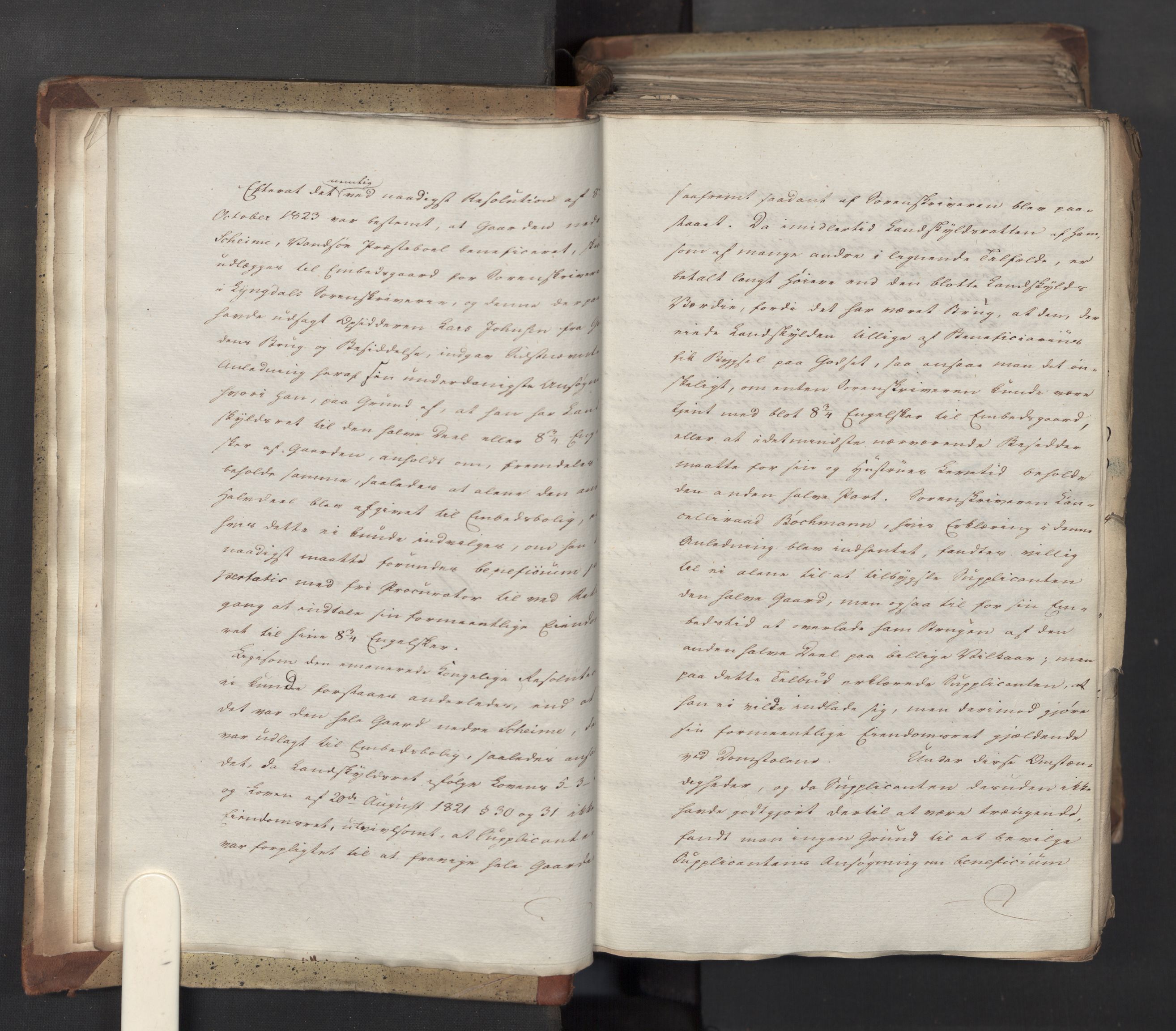 Statsrådsavdelingen i Stockholm, AV/RA-S-1003/D/Da/L0041: Regjeringsinnstillinger nr. 2204-2466, 1825, s. 10