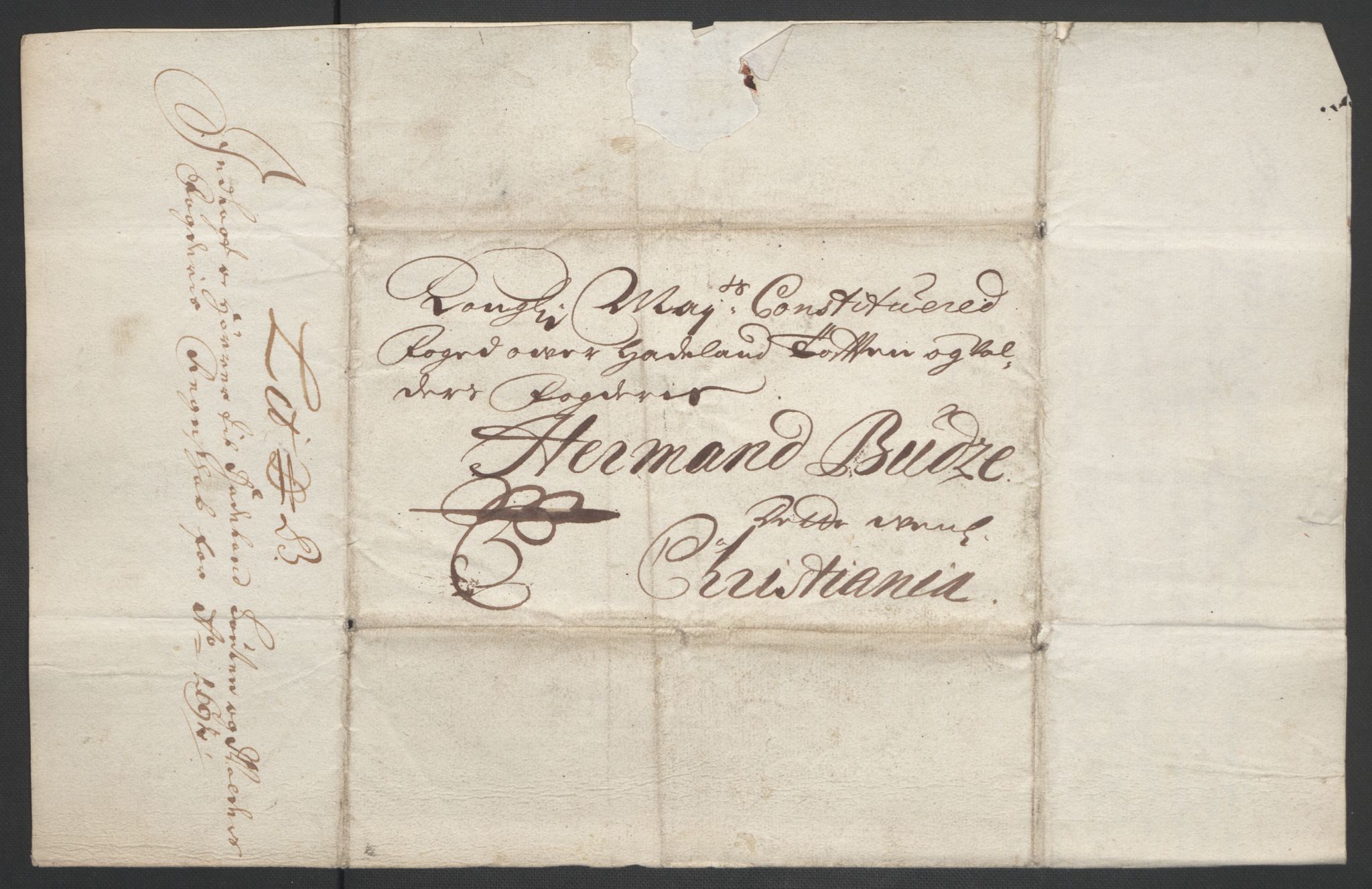 Rentekammeret inntil 1814, Reviderte regnskaper, Fogderegnskap, AV/RA-EA-4092/R18/L1291: Fogderegnskap Hadeland, Toten og Valdres, 1692, s. 10
