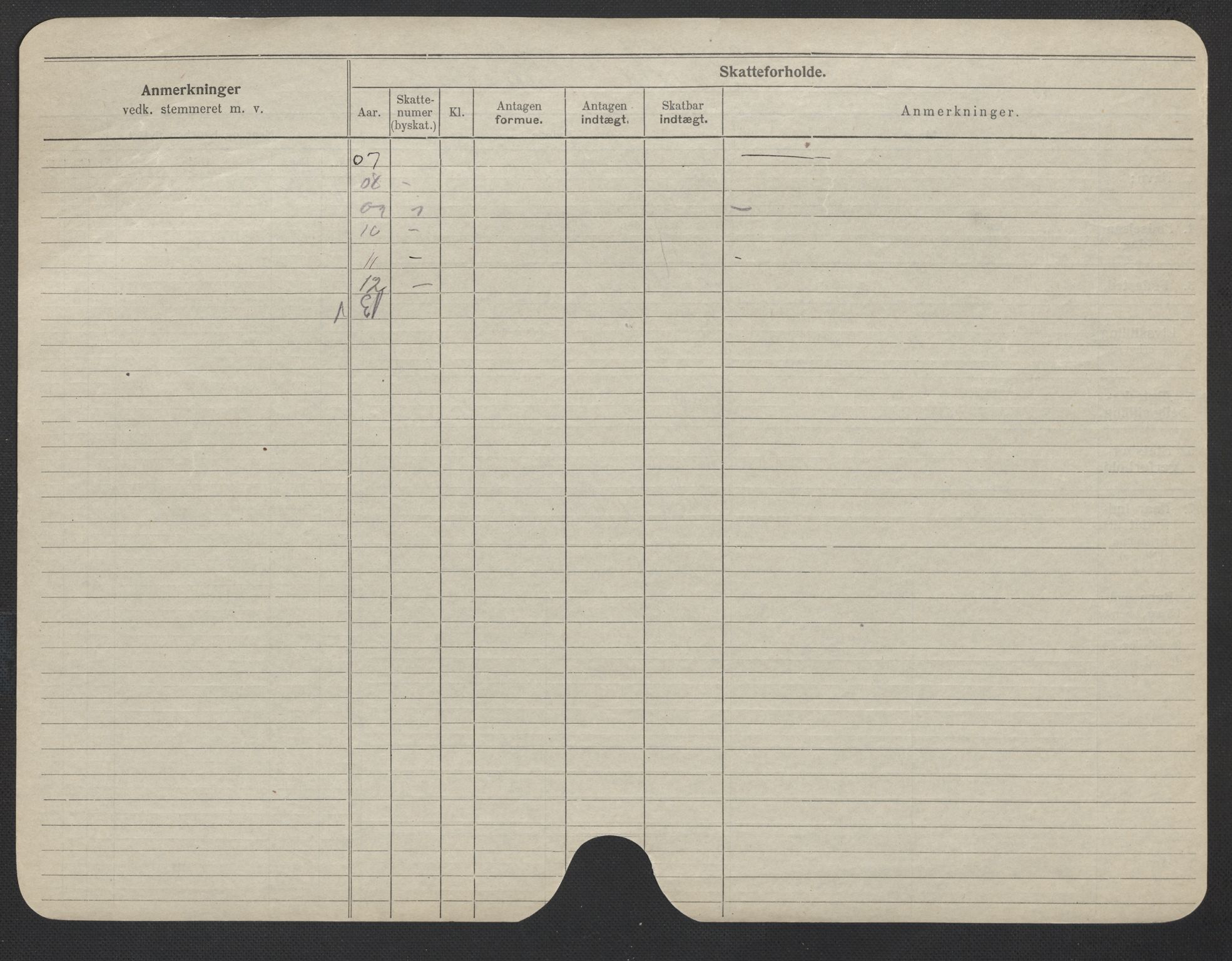Oslo folkeregister, Registerkort, AV/SAO-A-11715/F/Fa/Fac/L0019: Kvinner, 1906-1914, s. 714b