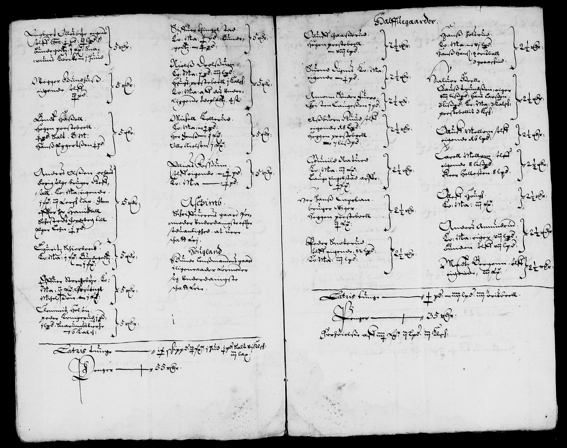 Rentekammeret inntil 1814, Reviderte regnskaper, Lensregnskaper, AV/RA-EA-5023/R/Rb/Rba/L0237: Akershus len, 1656-1657