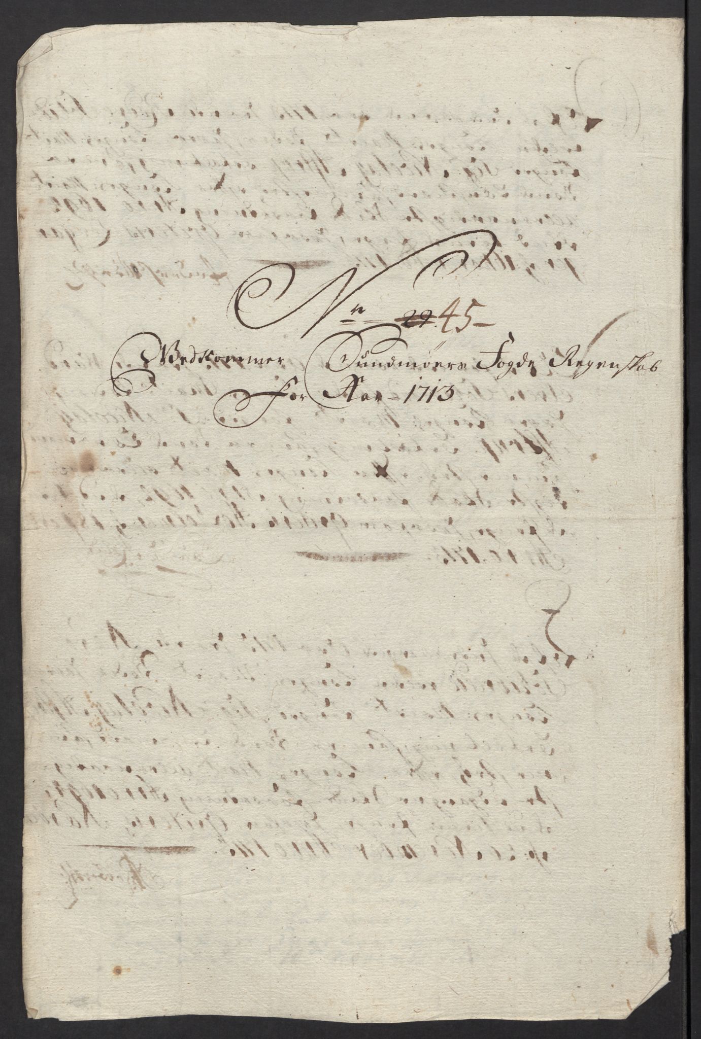 Rentekammeret inntil 1814, Reviderte regnskaper, Fogderegnskap, RA/EA-4092/R54/L3565: Fogderegnskap Sunnmøre, 1712-1713, s. 557