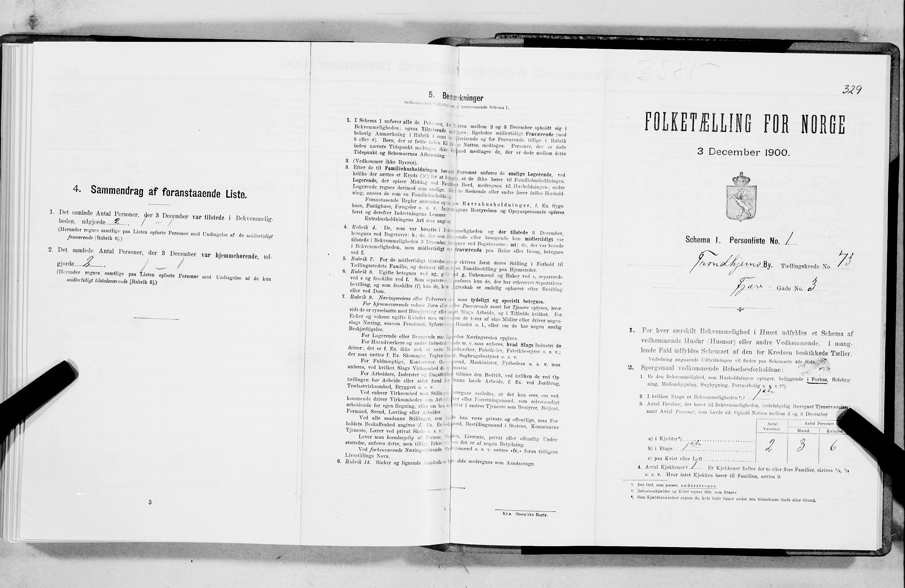 SAT, Folketelling 1900 for 1601 Trondheim kjøpstad, 1900, s. 14381