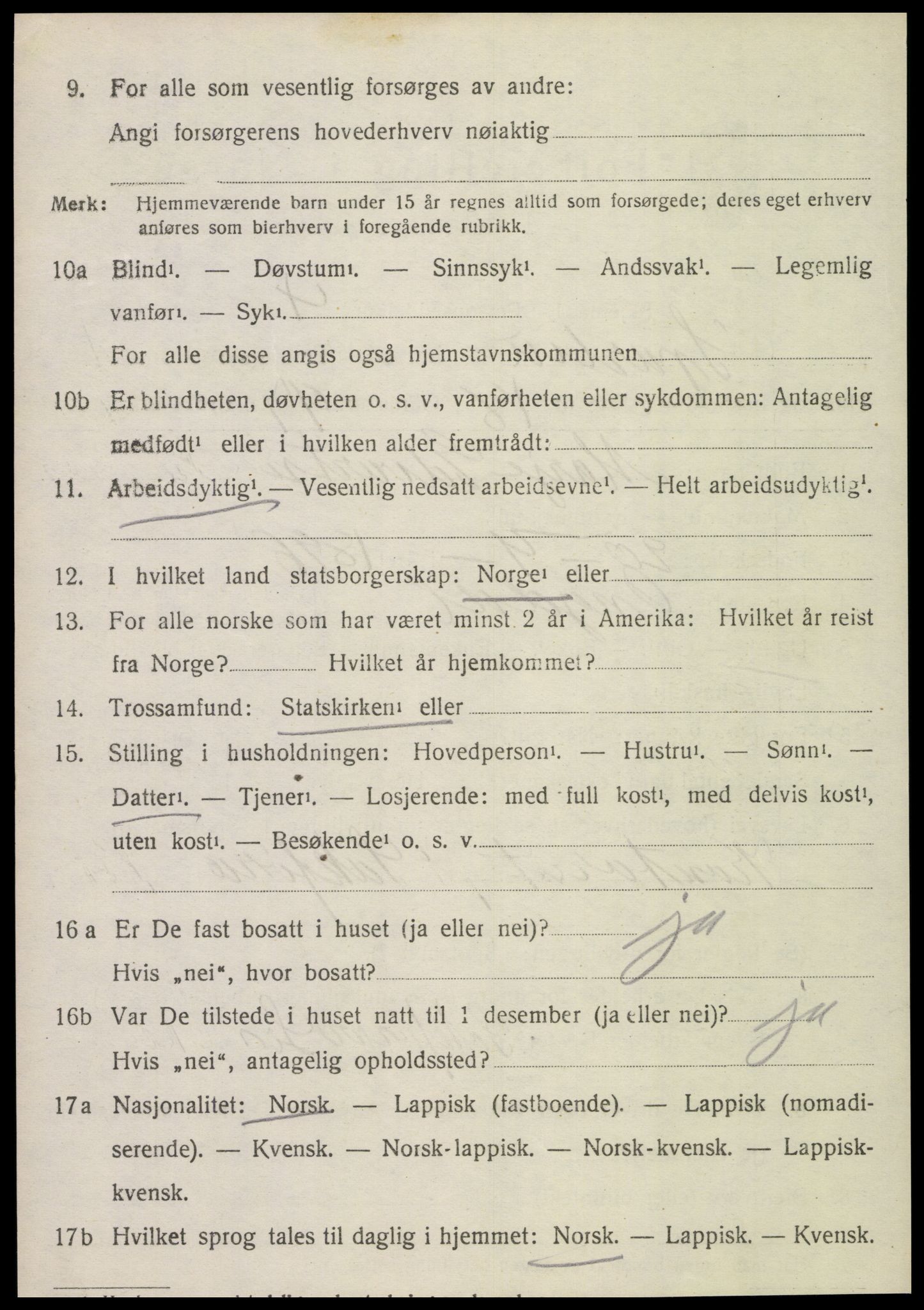 SAT, Folketelling 1920 for 1731 Sparbu herred, 1920, s. 5378