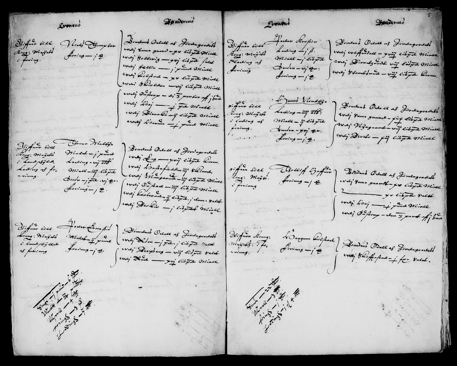 Danske Kanselli, Skapsaker, AV/RA-EA-4061/F/L0039: Skap 9, pakke 351A, litra A-L, 1615, s. 97