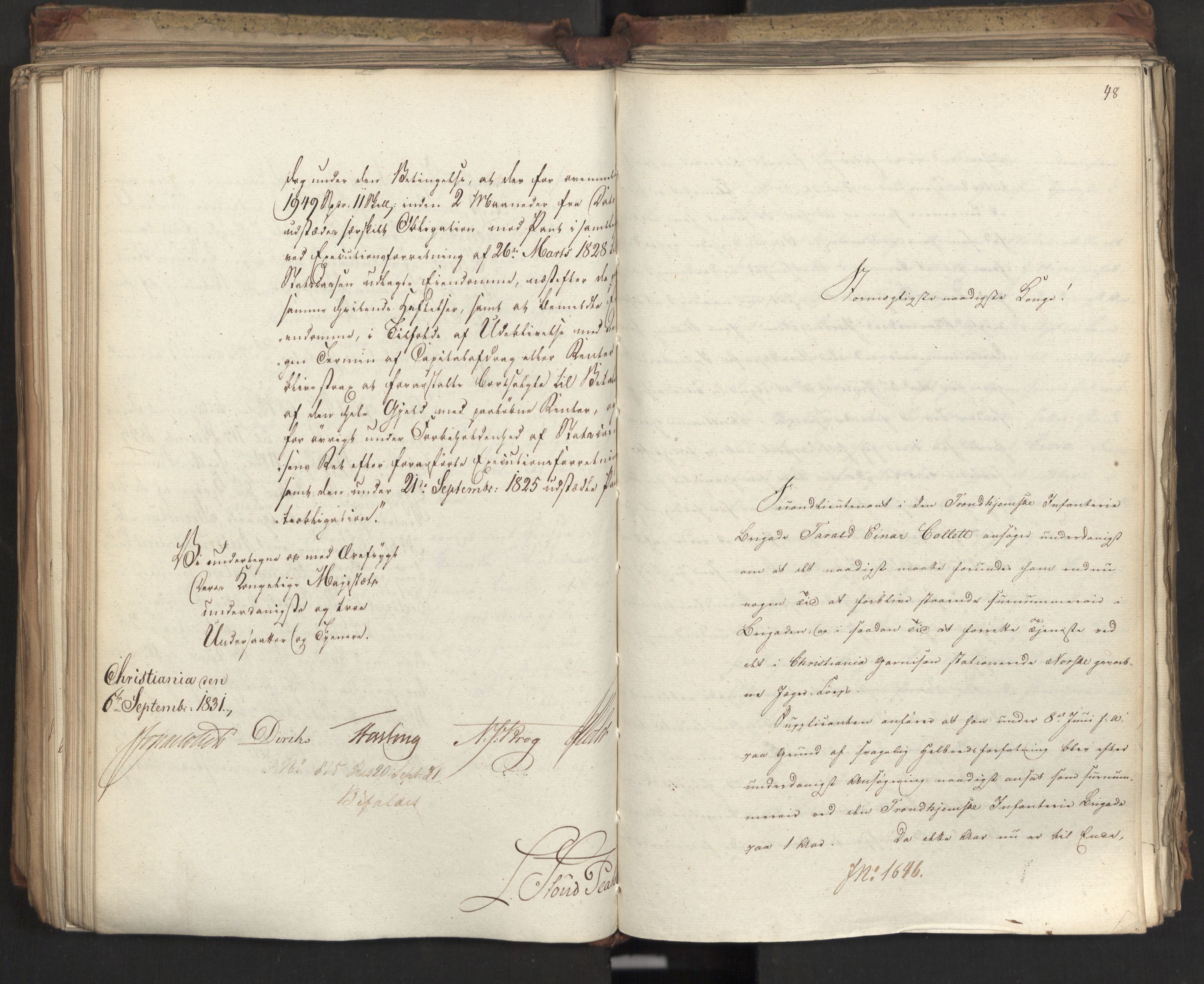 Statsrådsavdelingen i Stockholm, AV/RA-S-1003/D/Da/L0073: Regjeringsinnstillinger nr. 1534-1699, 1831, s. 353