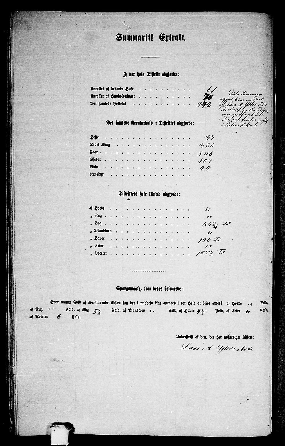 RA, Folketelling 1865 for 1448P Stryn prestegjeld, 1865, s. 96