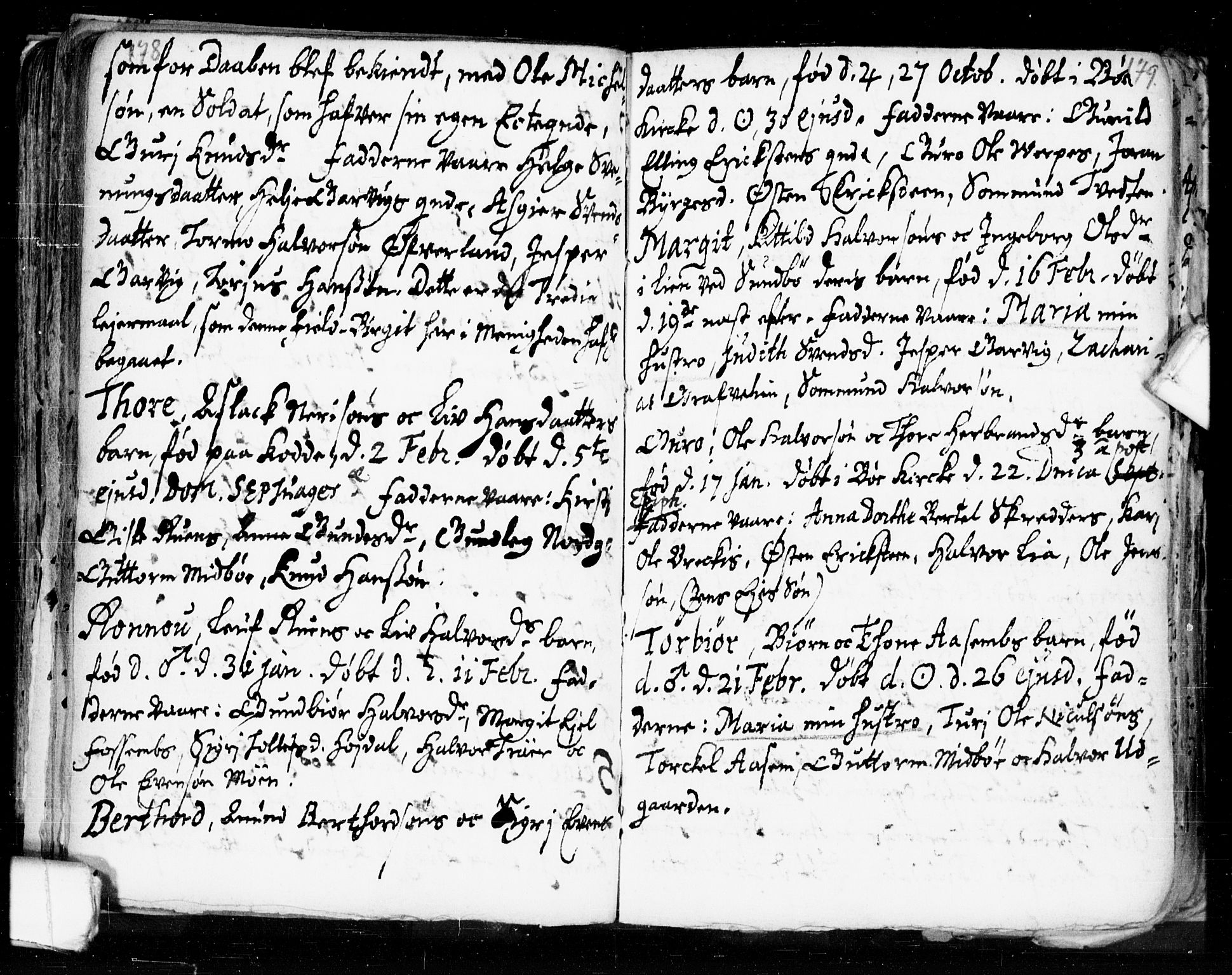 Seljord kirkebøker, SAKO/A-20/F/Fa/L0002: Ministerialbok nr. I 2, 1689-1713, s. 178-179