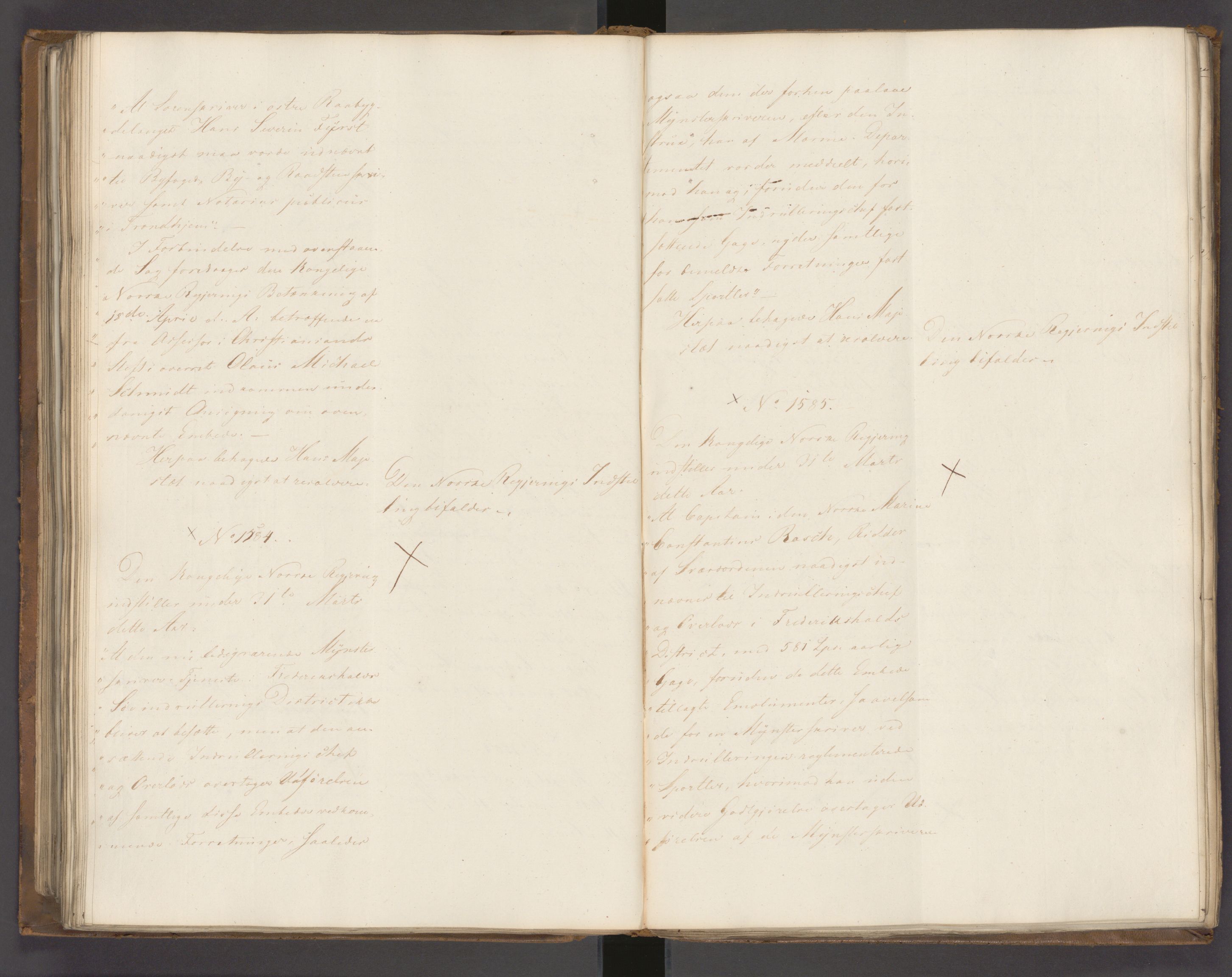 Statsrådssekretariatet, AV/RA-S-1001/A/Ab/L0022: Kgl. res. nr. 1210-1721, 1. halvår, 1826