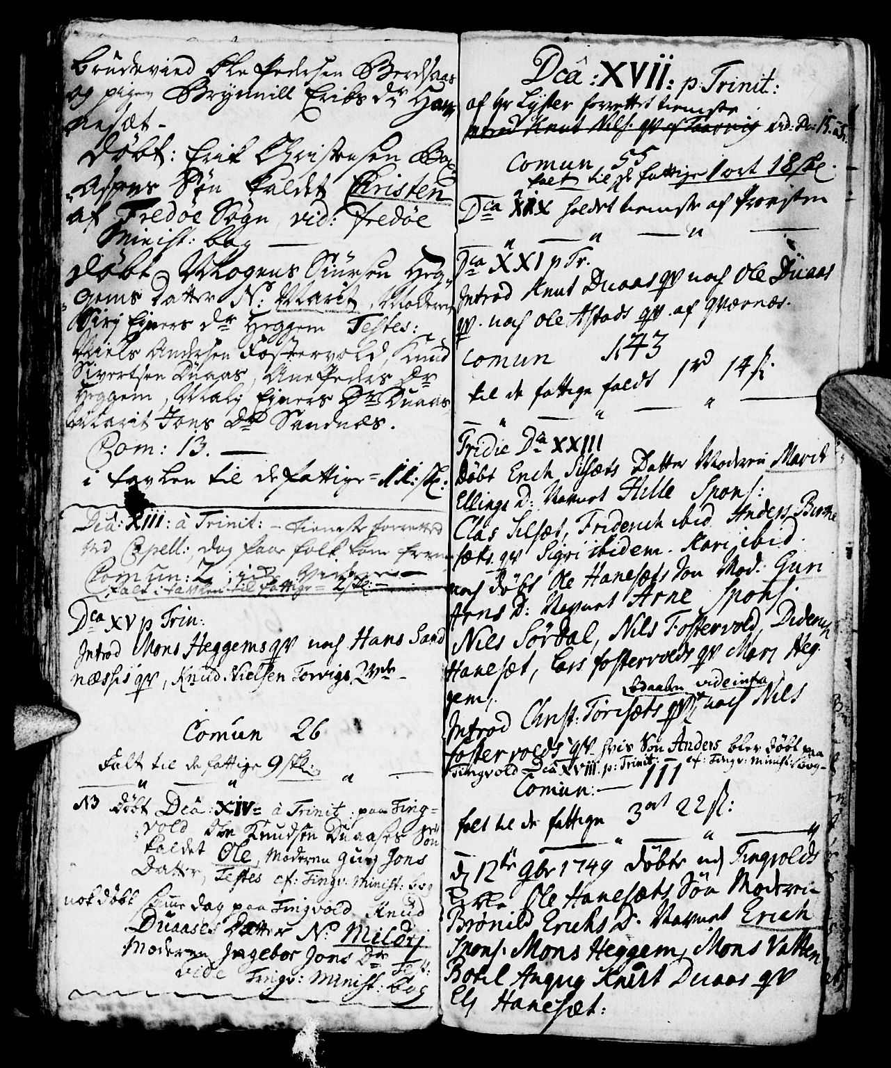 Ministerialprotokoller, klokkerbøker og fødselsregistre - Møre og Romsdal, AV/SAT-A-1454/584/L0964: Ministerialbok nr. 584A04, 1732-1754