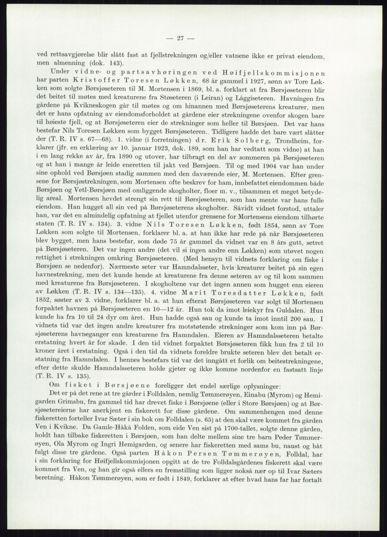 Høyfjellskommisjonen, AV/RA-S-1546/X/Xa/L0001: Nr. 1-33, 1909-1953, s. 3744