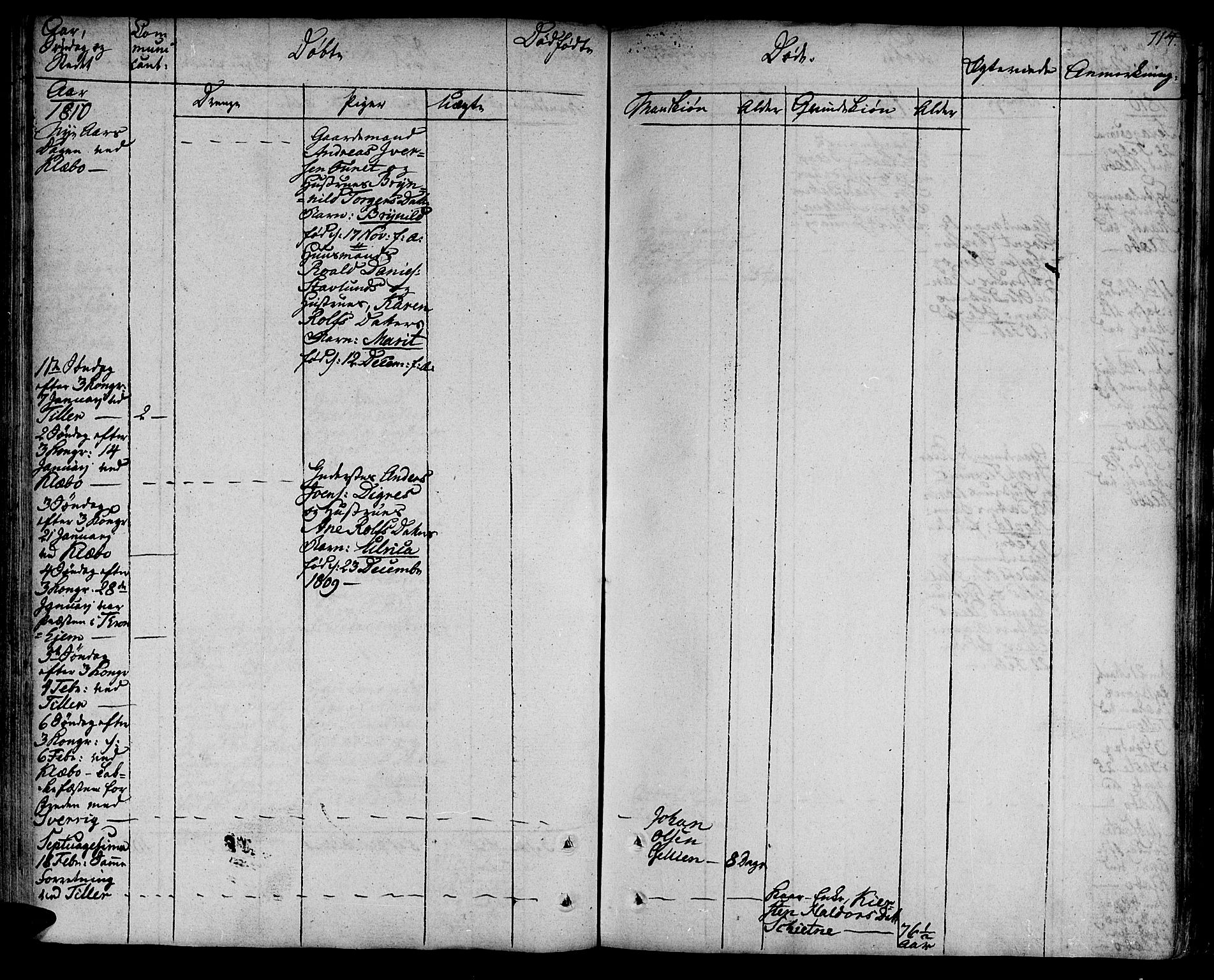 Ministerialprotokoller, klokkerbøker og fødselsregistre - Sør-Trøndelag, SAT/A-1456/618/L0438: Ministerialbok nr. 618A03, 1783-1815, s. 114